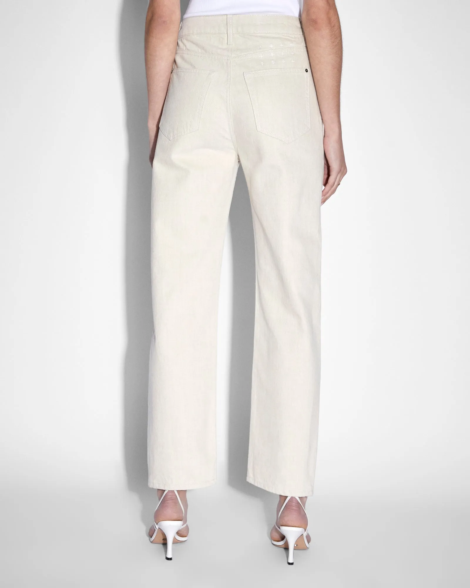 Street Approved Always Needed BROOKLYN JEAN ECRU