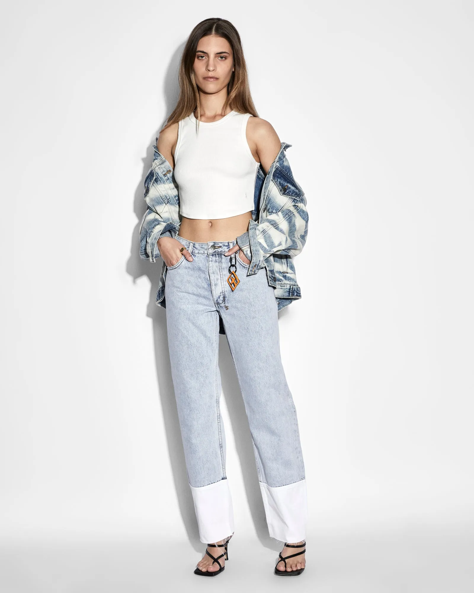 Tailored Cut BROOKLYN JEAN MUSE CUFFED