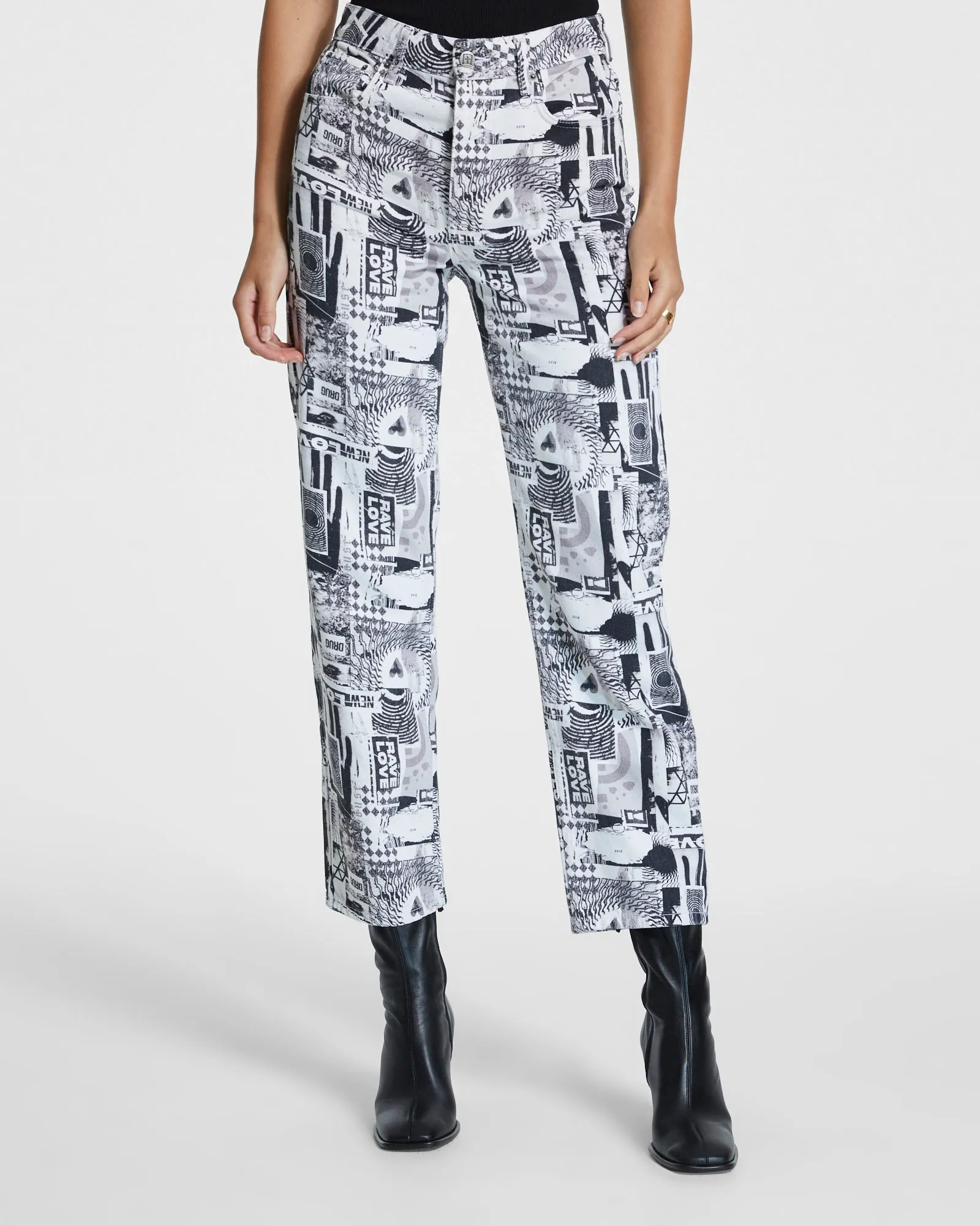 Plain Favorite BROOKLYN JEAN PURE LOVE B&W