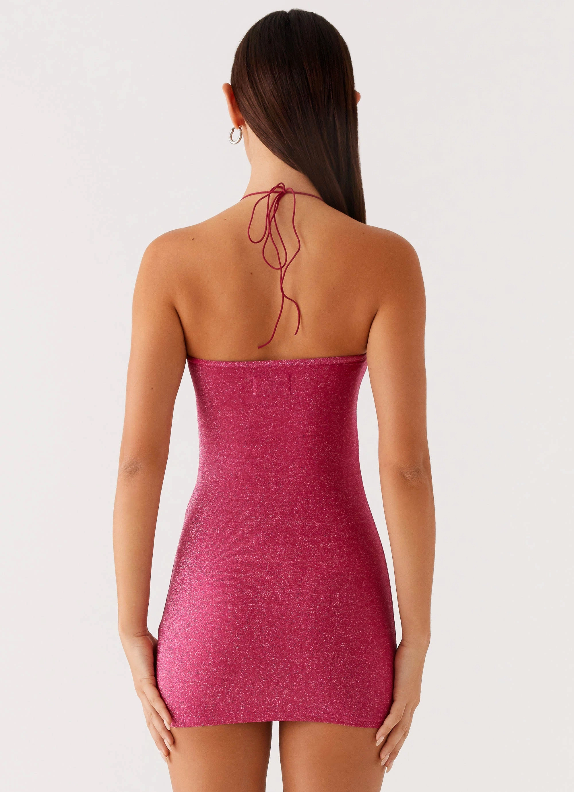 Jupiter Mini Dress - Raspberry Breathable