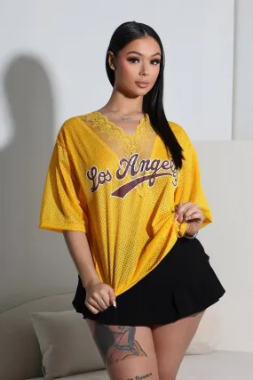 Doxy Los Angeles Lace Jersey Top FrenchTerry
