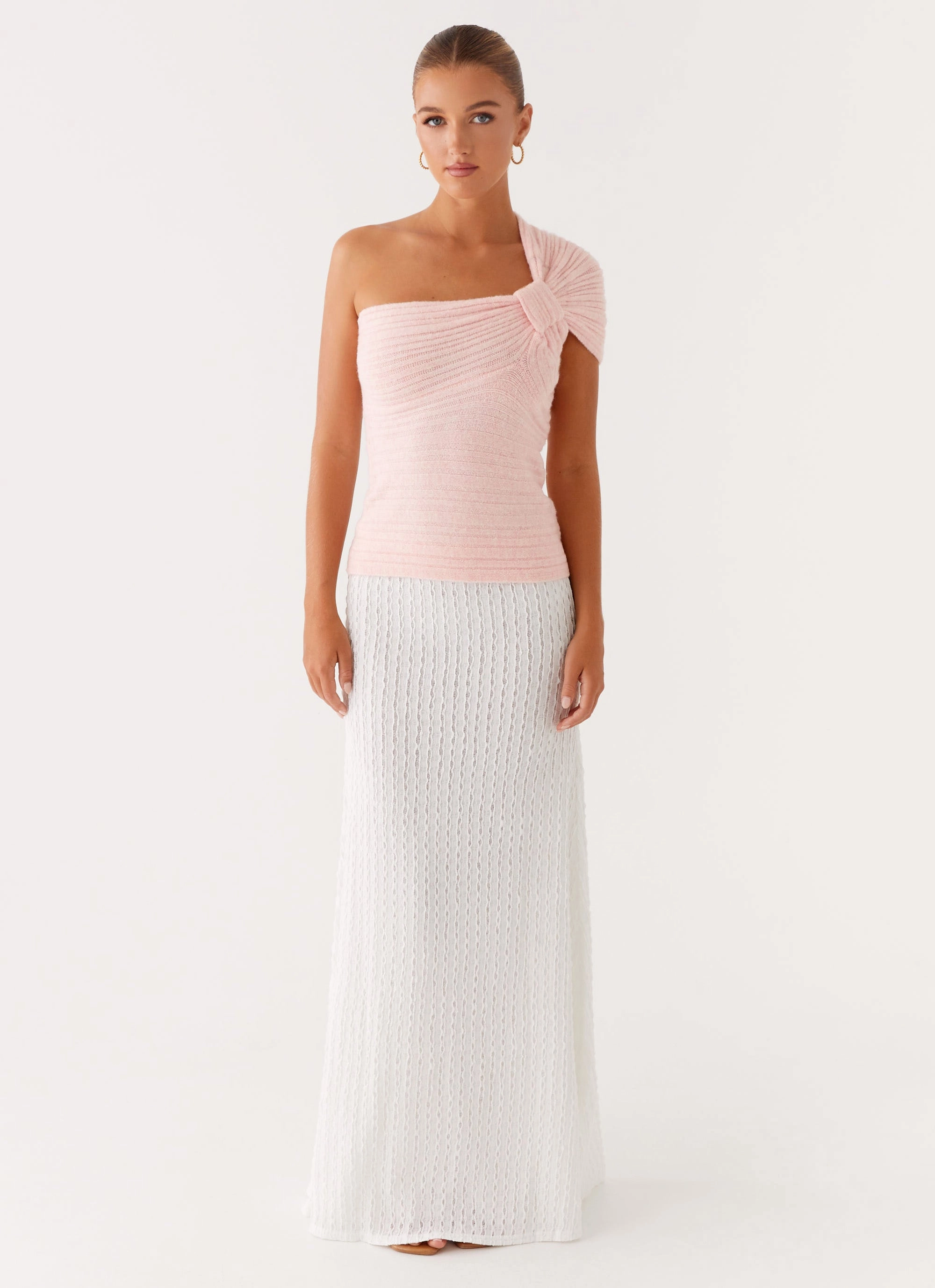Lightwear Look Breezy Style Clovelly Maxi Skirt - White