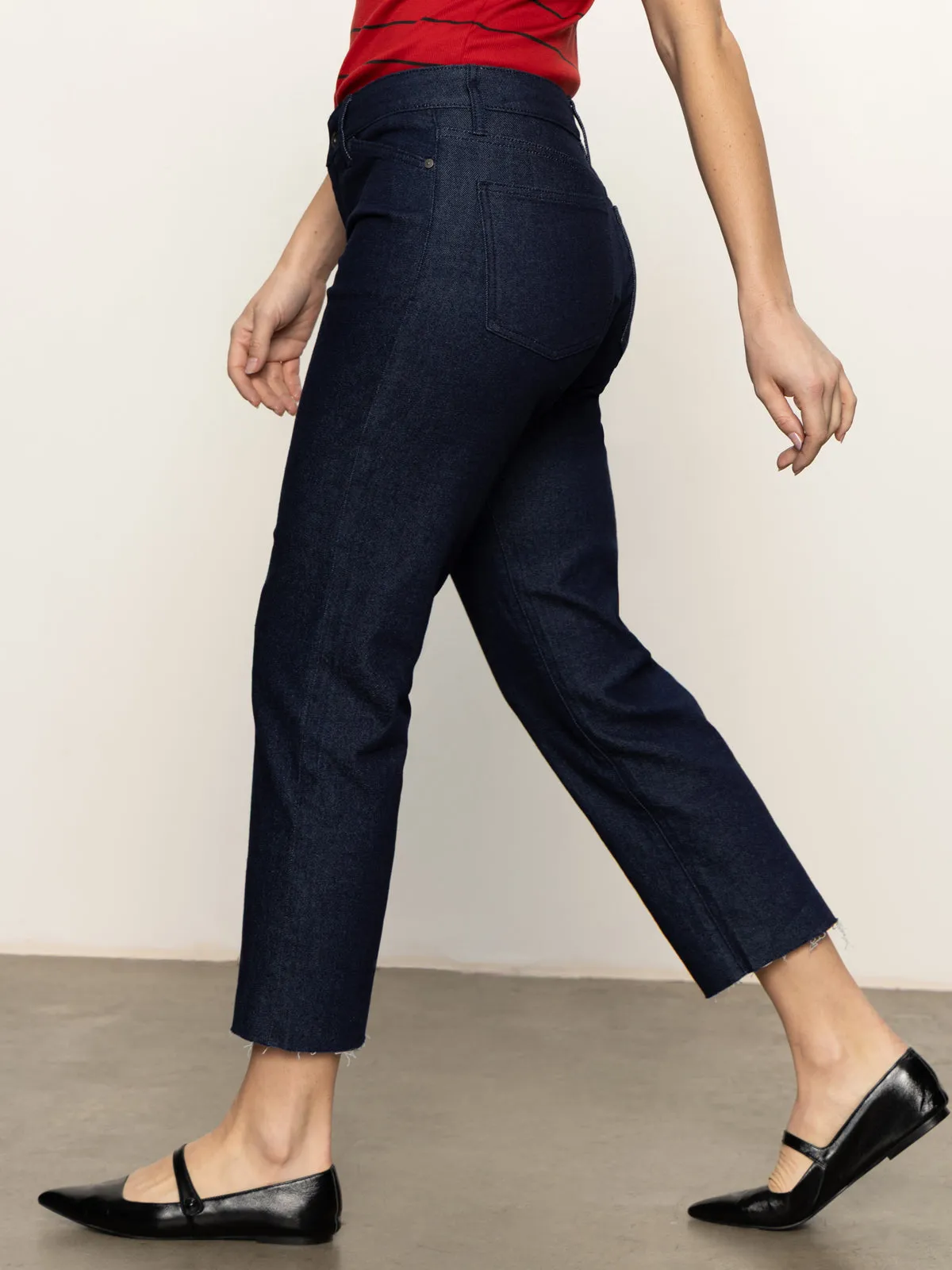 Modular Pocket System Cadence 90'S Straight Crop Jeans Plot Twist
