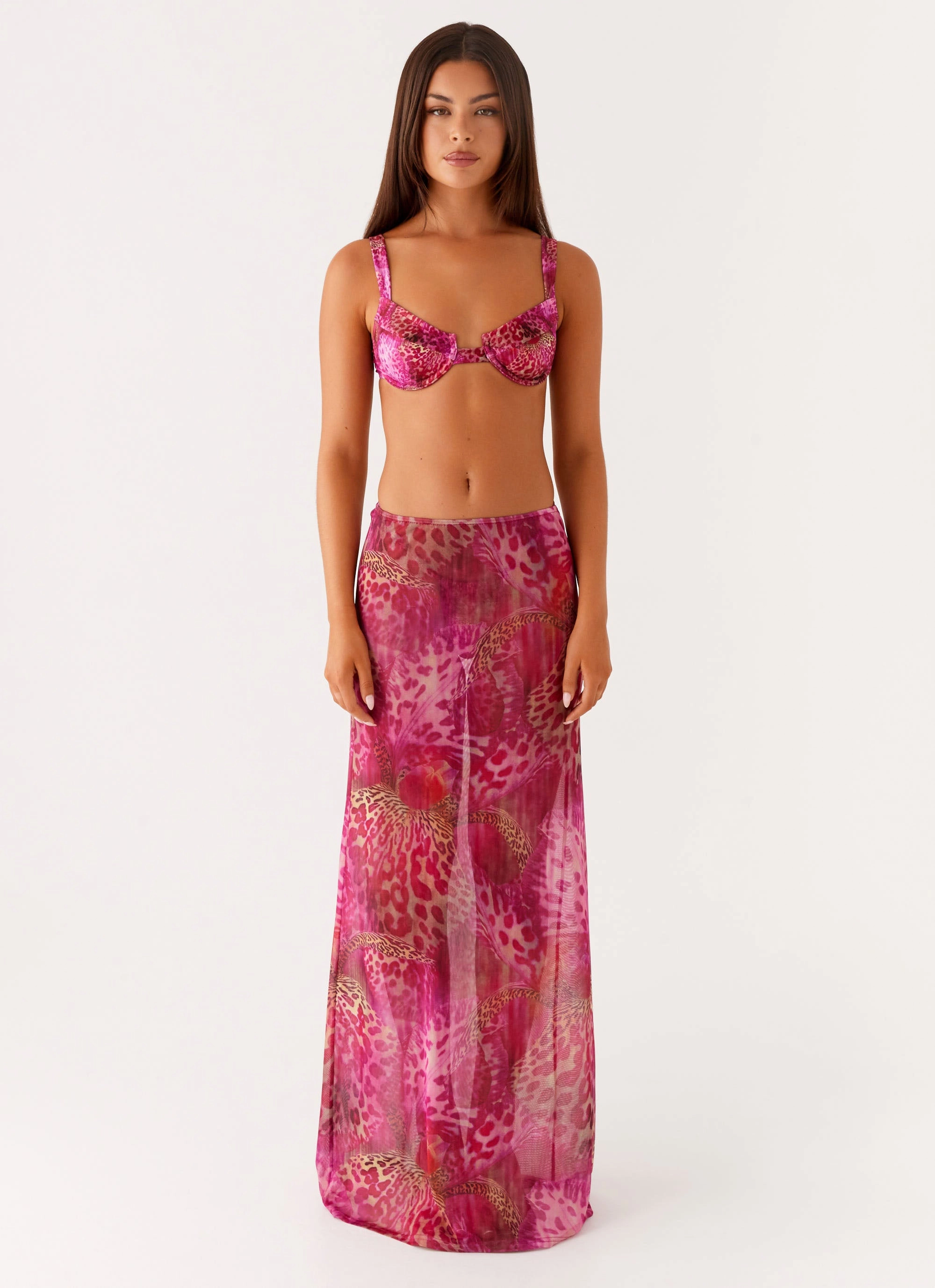 Camellia Maxi Skirt - Lavender Lagoon Everyday Wear