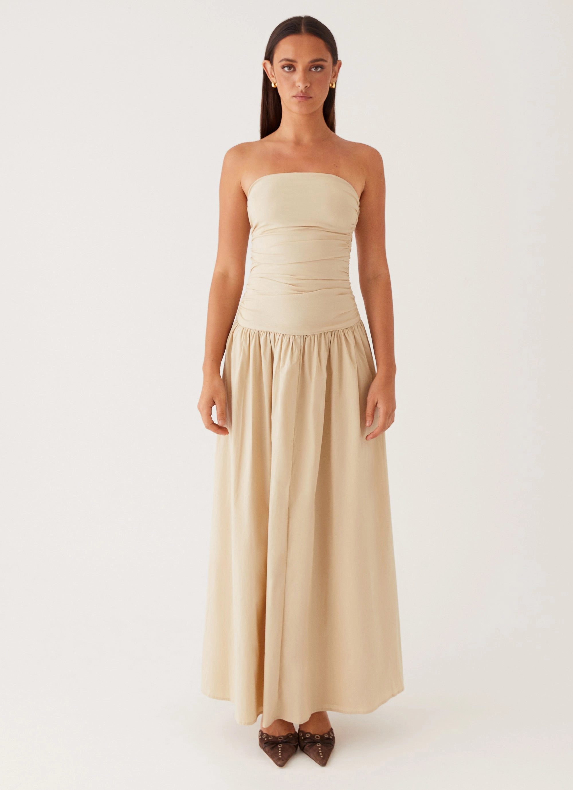 Urban Feel Carmel Maxi Dress - Ivory