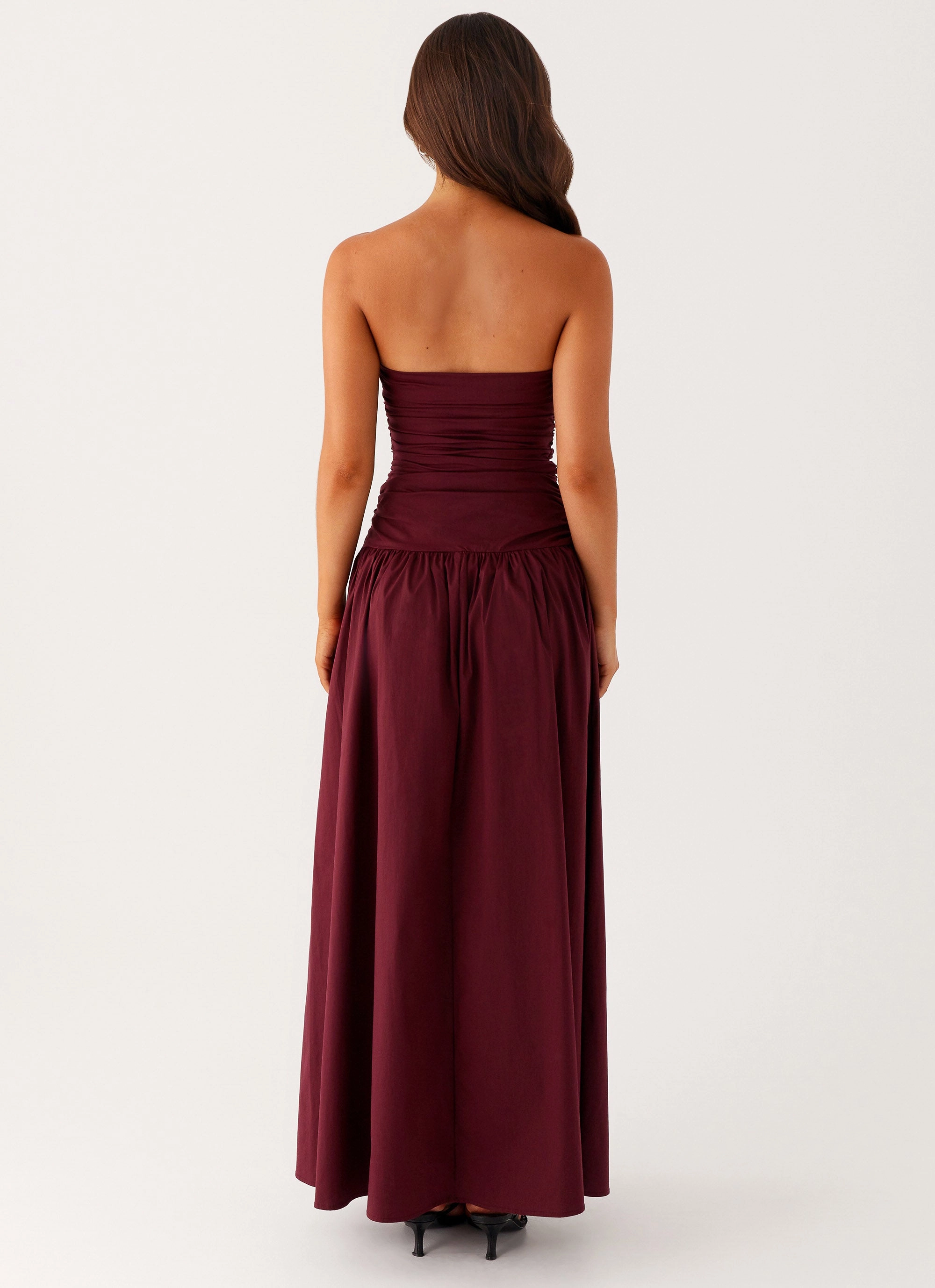 Neutral Look Urban Favorite Carmel Maxi Dress - Mulberry