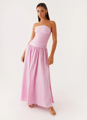 Carmel Maxi Dress - Pink Urban Style Balanced Fit