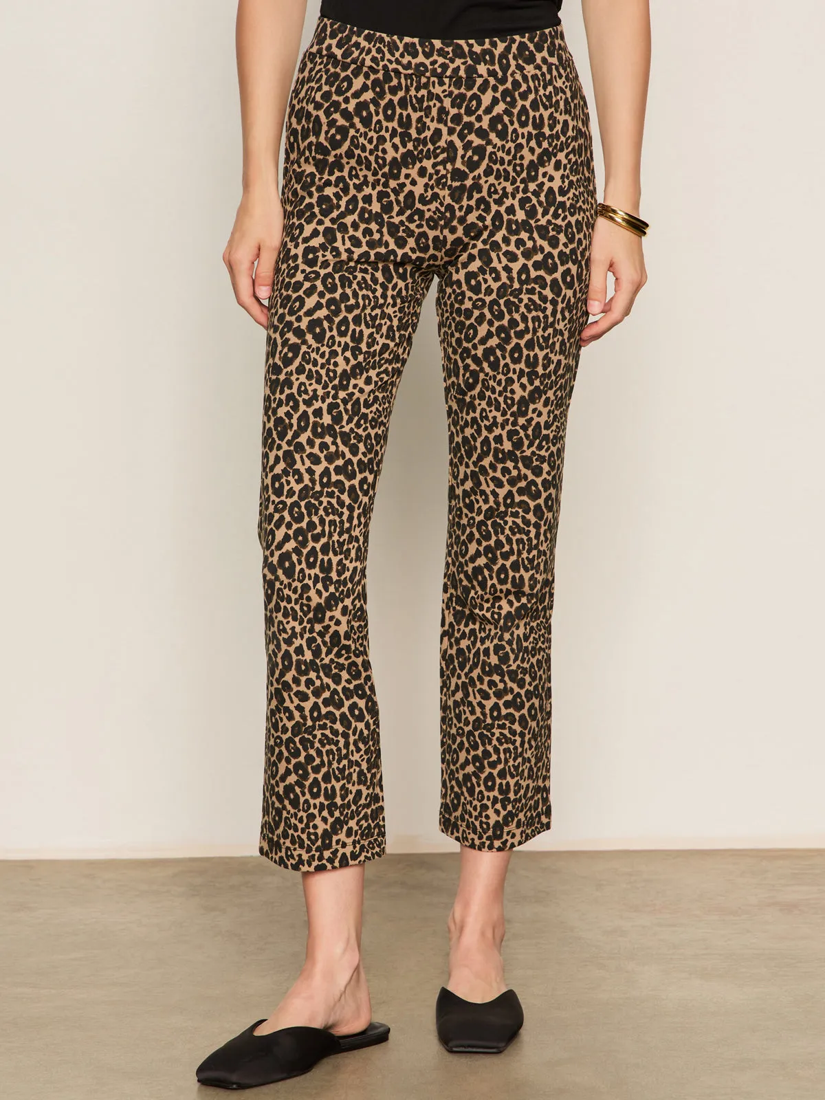 ResilientElasticBand Carnaby Kick Crop Leggings French Kitty