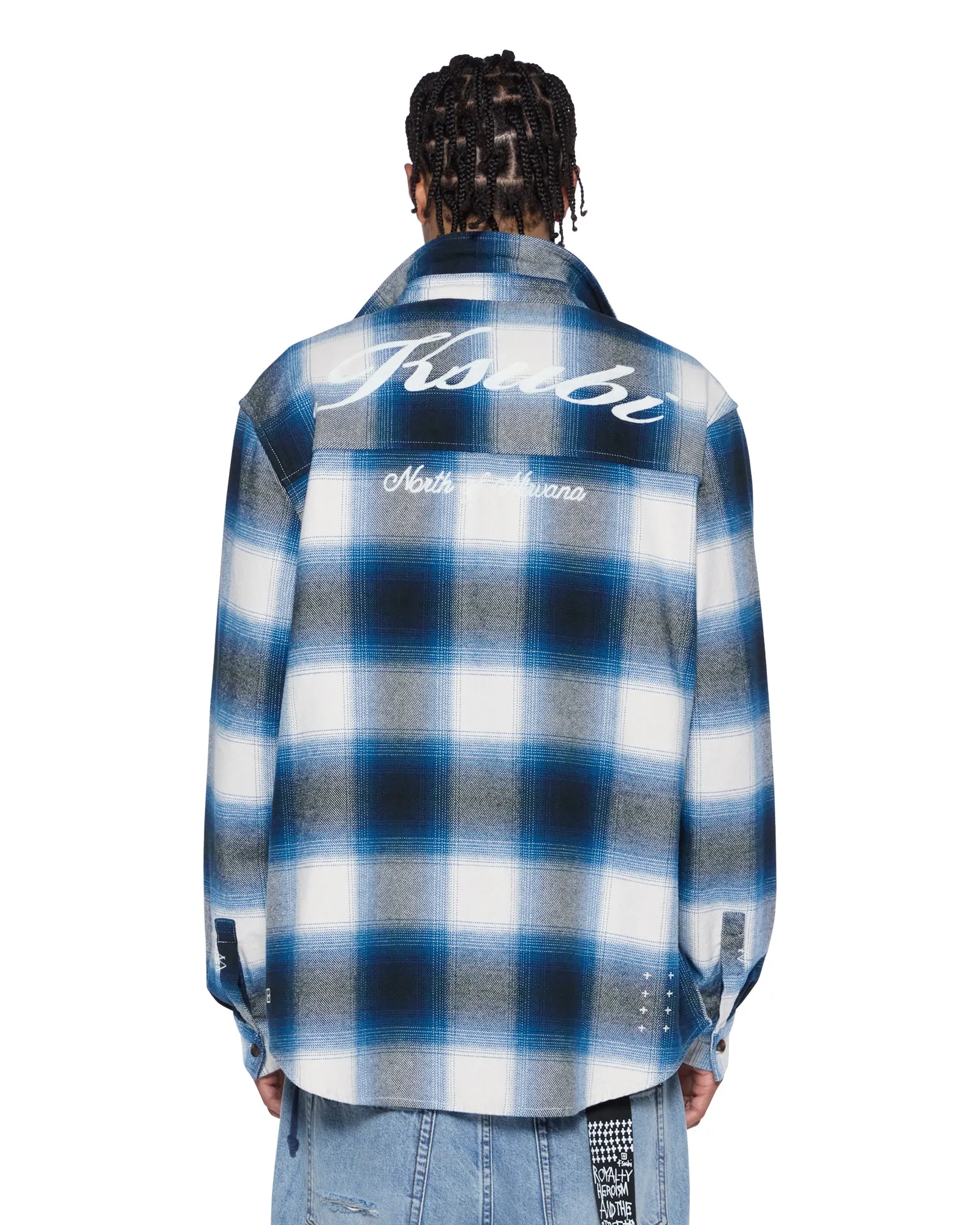 On-the-Go Shorts ROSEBOWL LS SHIRT SALTED BLUE