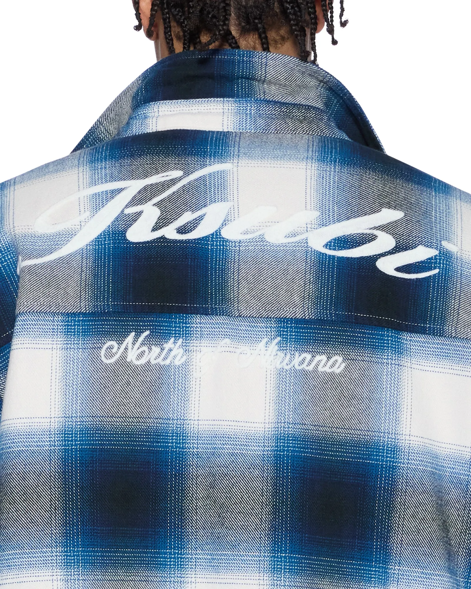 Playful Style Machine washable ROSEBOWL LS SHIRT SALTED BLUE