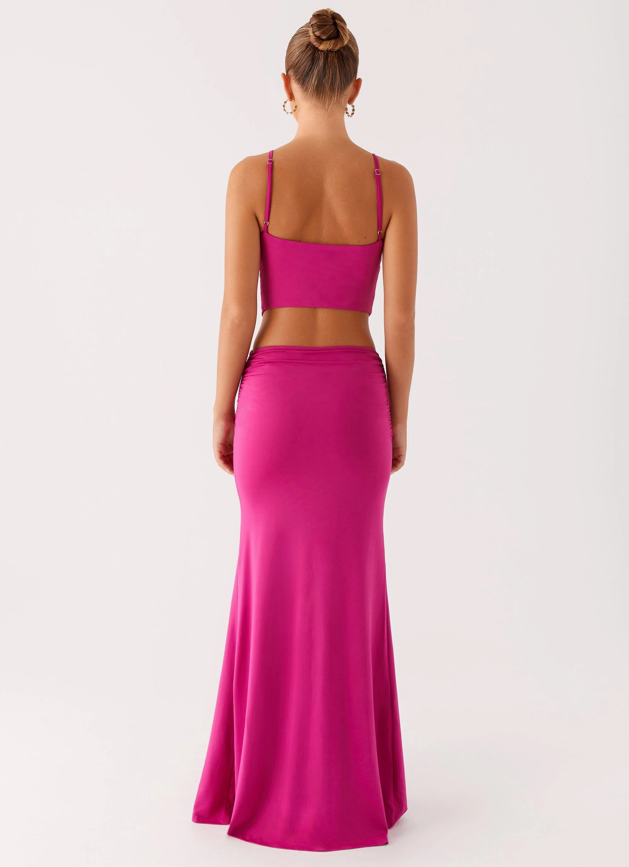 Headliner Maxi Dress - Fuchsia Comfy Design