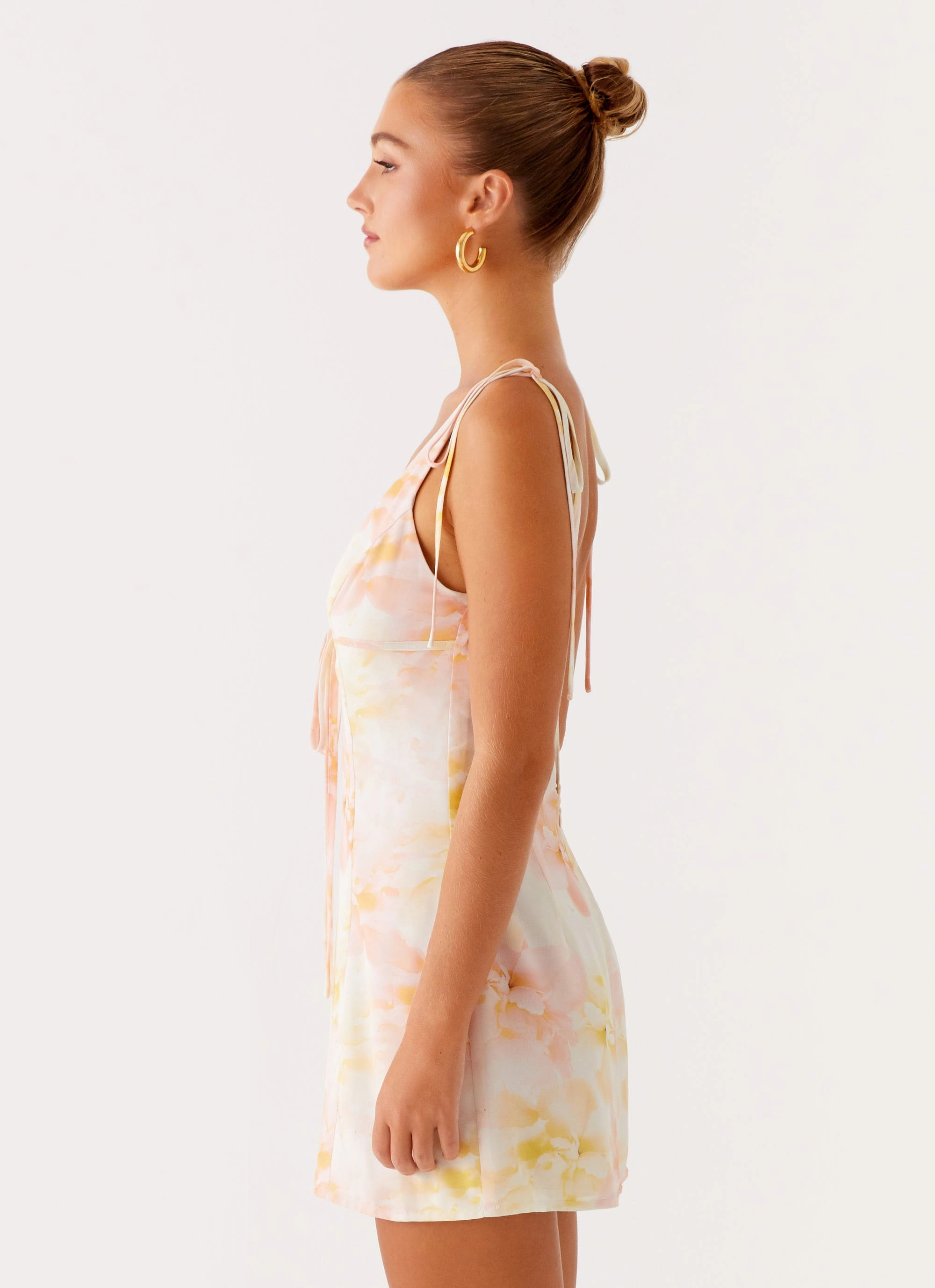 Alden Mini Dress - Floral Print Stylish Vibe Airy Layer