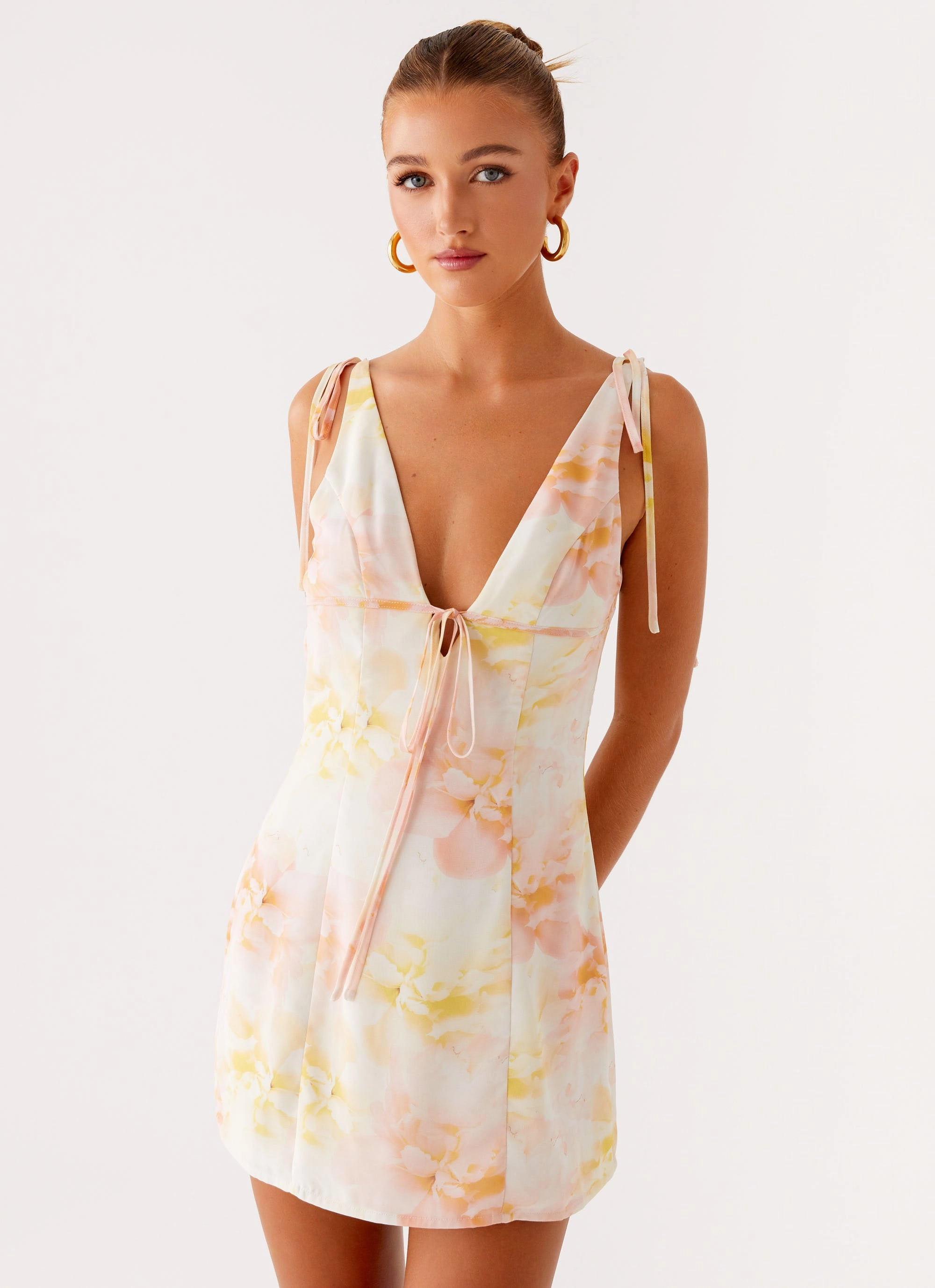 Alden Mini Dress - Floral Print All Day