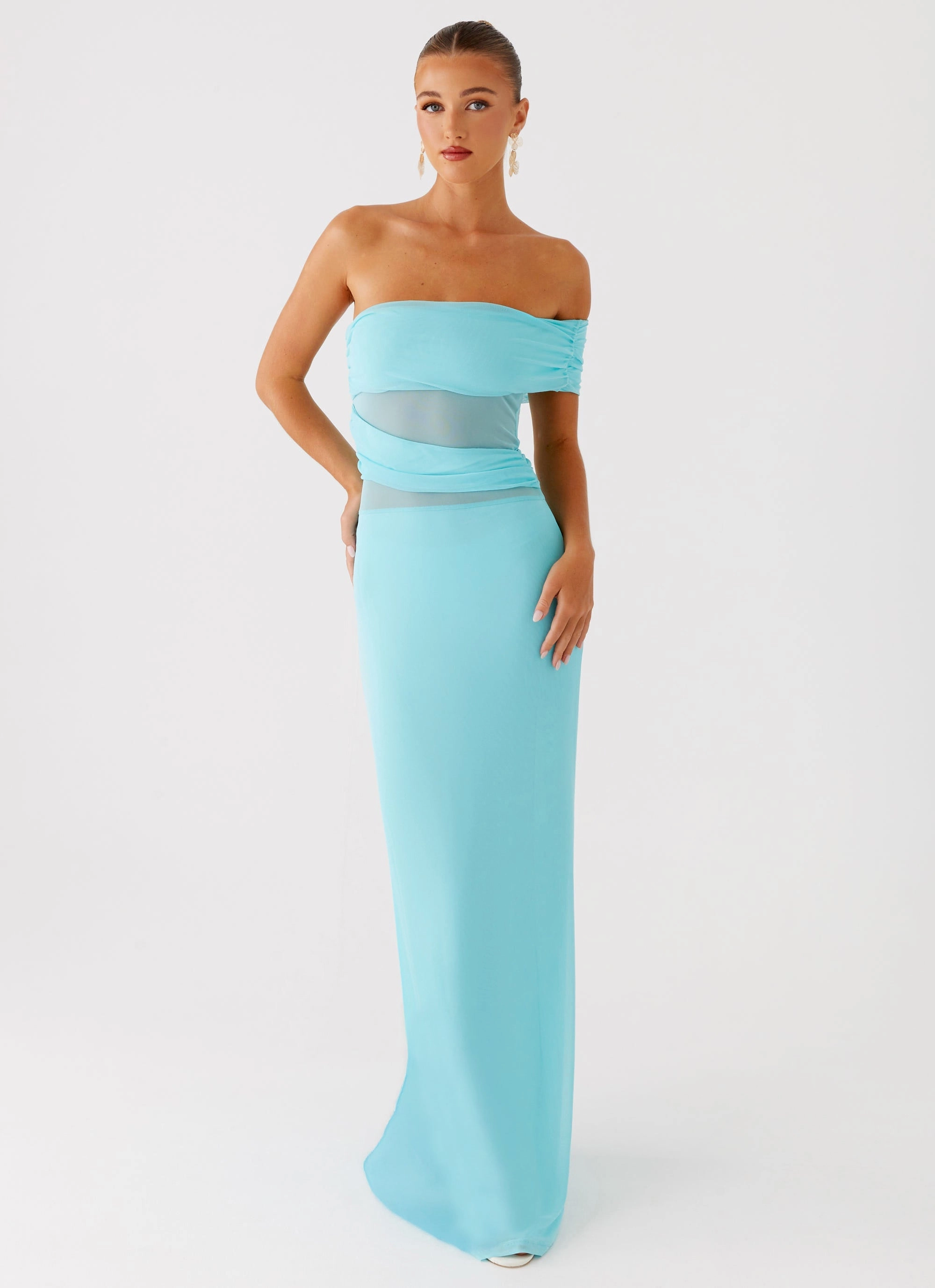 Relax Line Lumi Maxi Dress - Turquoise