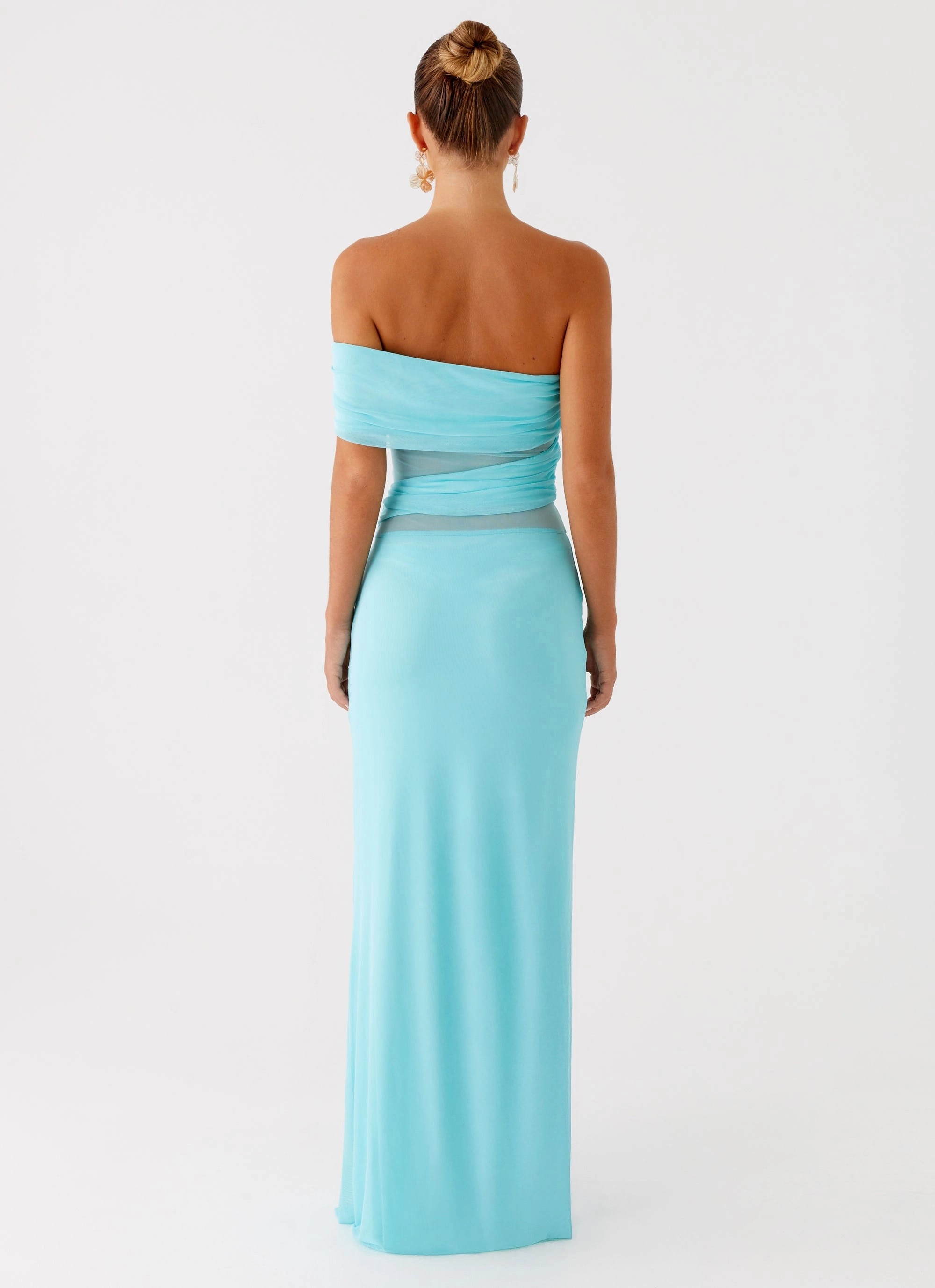 Lumi Maxi Dress - Turquoise Daily Comfort loose silhouette