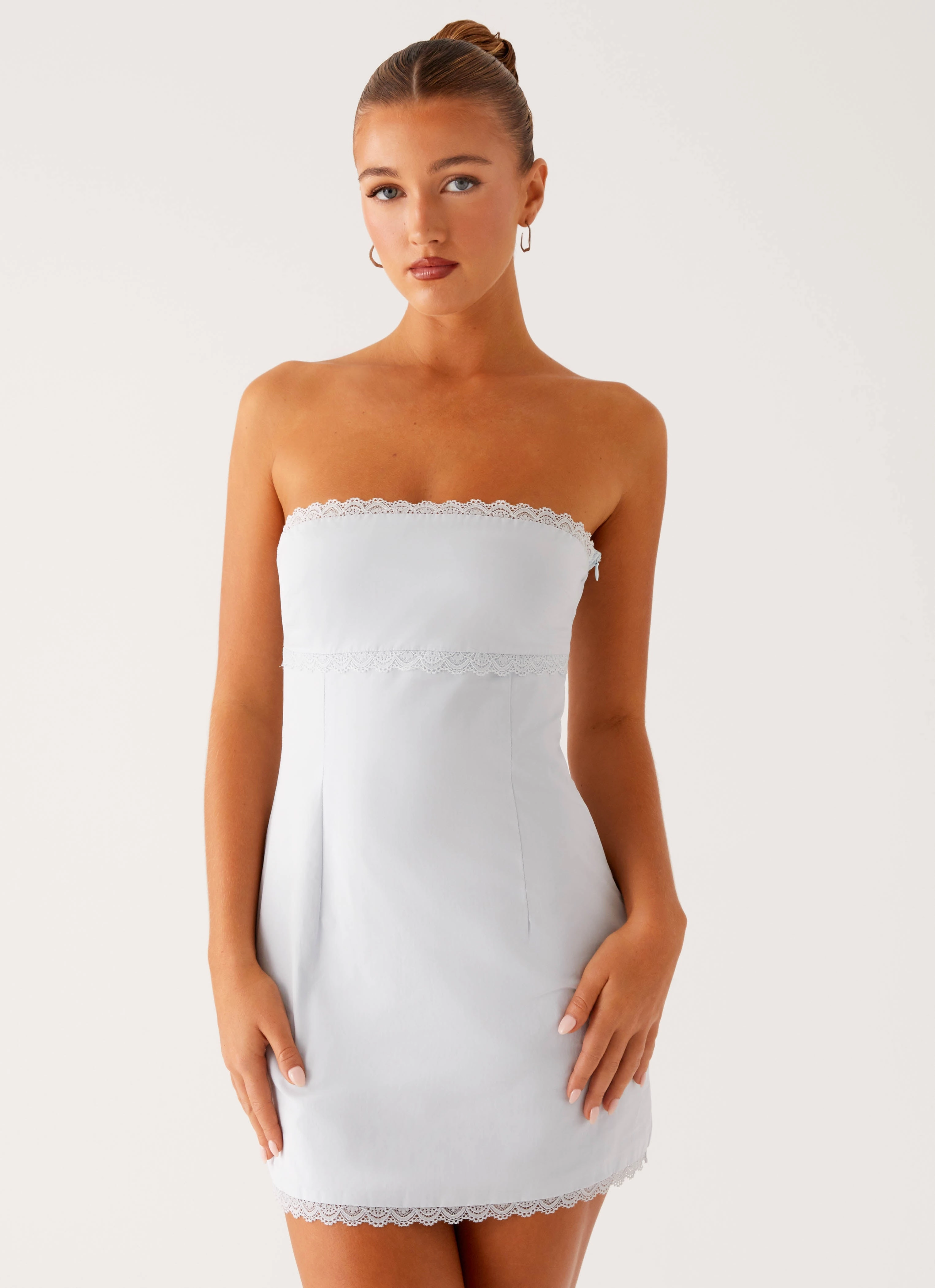 Boutique Exclusive Cala Mini Dress - Blue