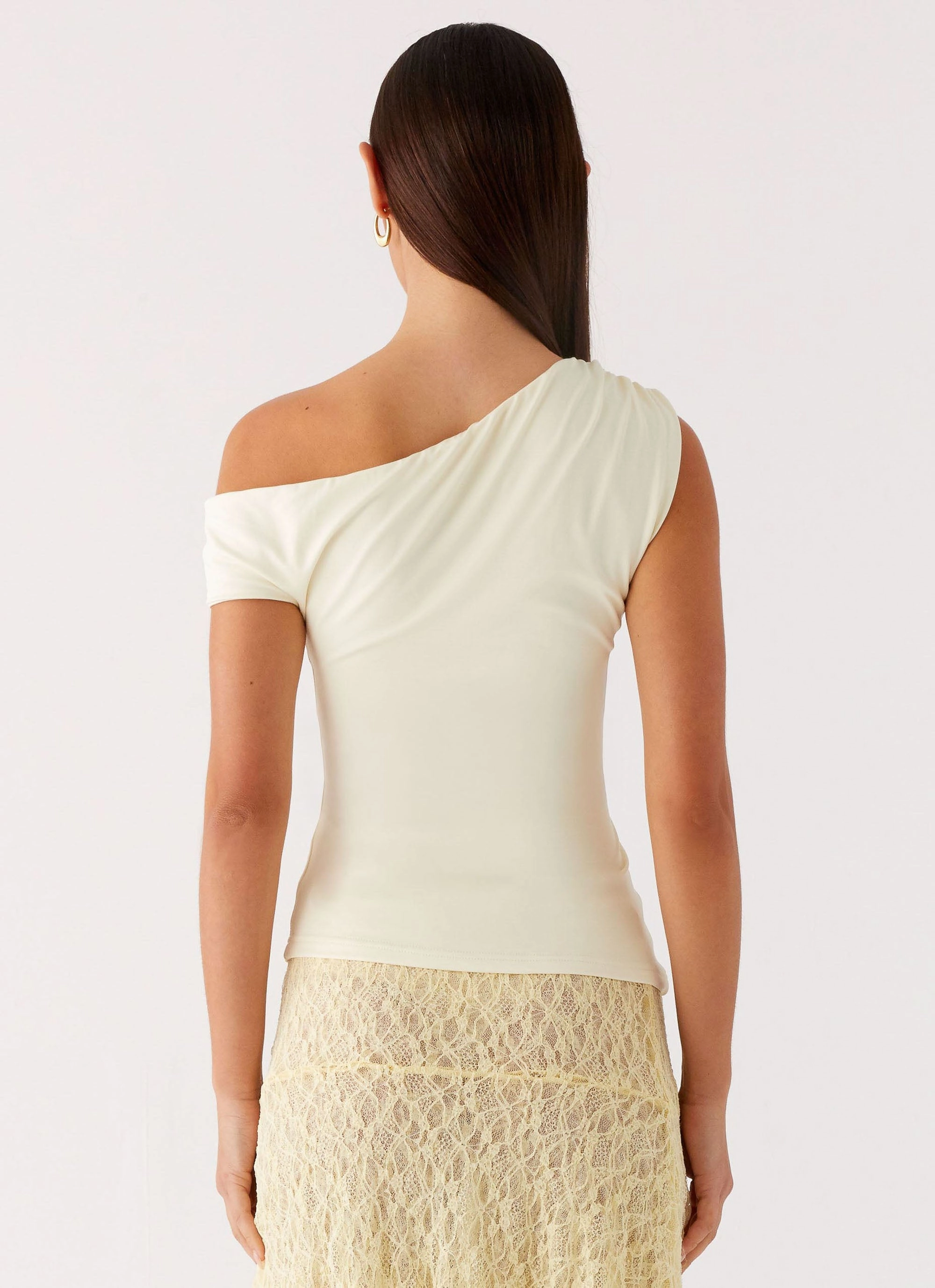 Catch Flights Top - Yellow BondedShoulder