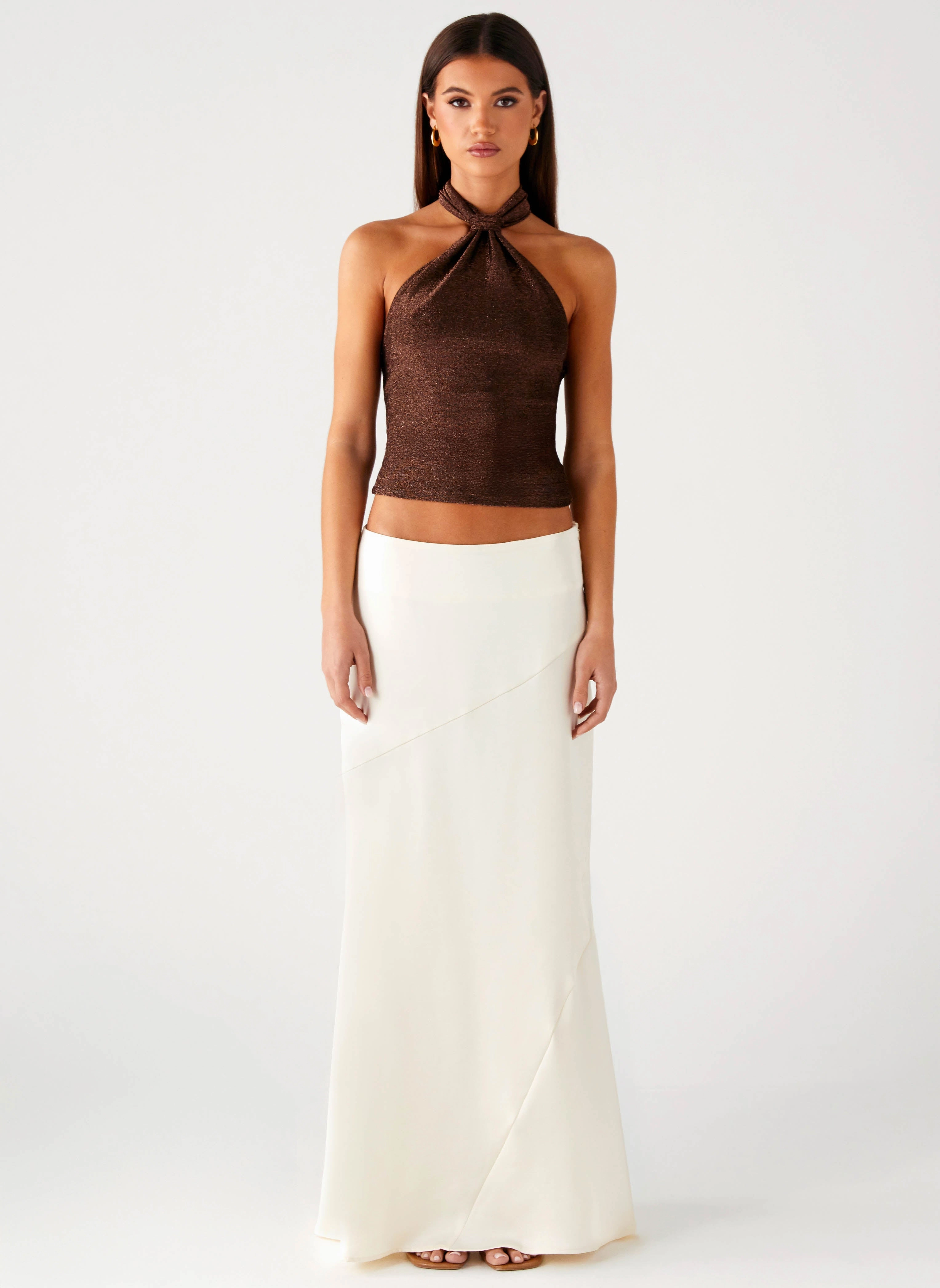 Mood Outfit Maximalist look Chandra Maxi Skirt - Ivory
