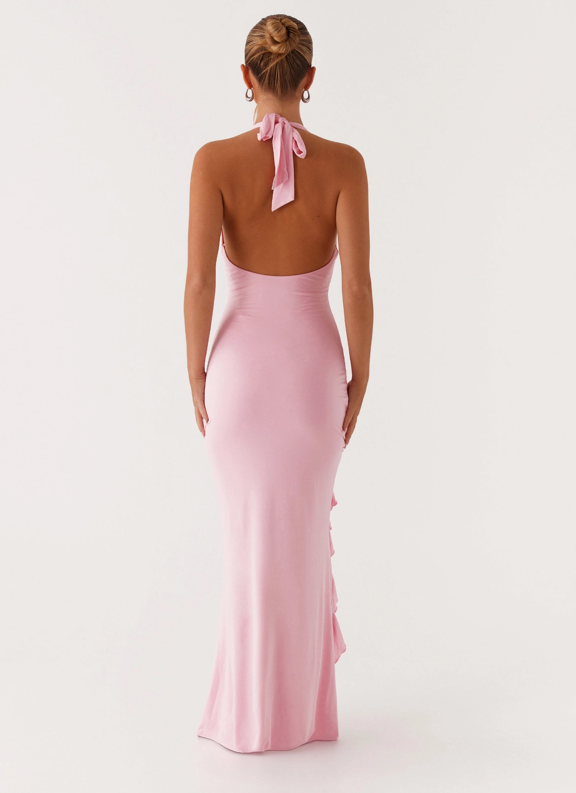 Calm Outfit Charmed By You Maxi Dress - Pink