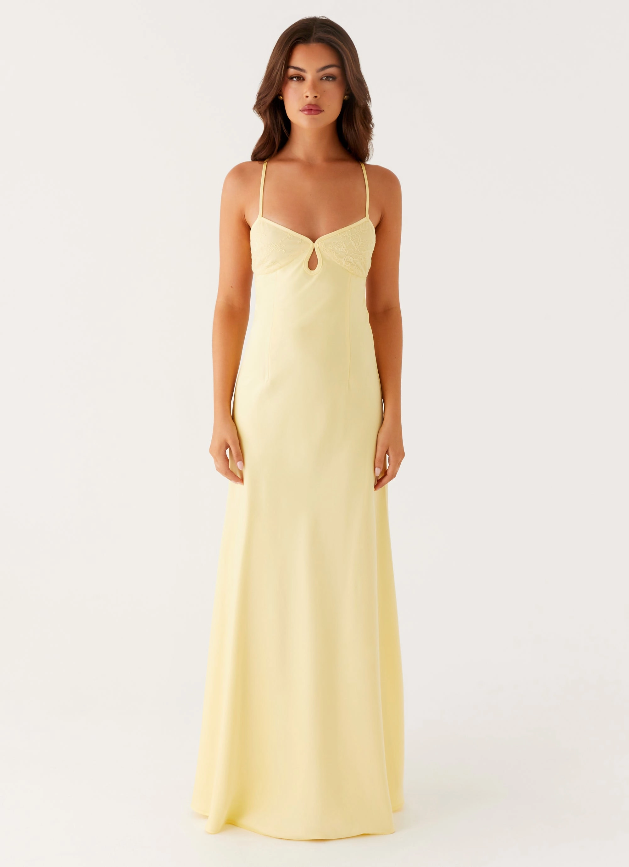 Dreamy Presence Joanie Maxi Dress - Yellow