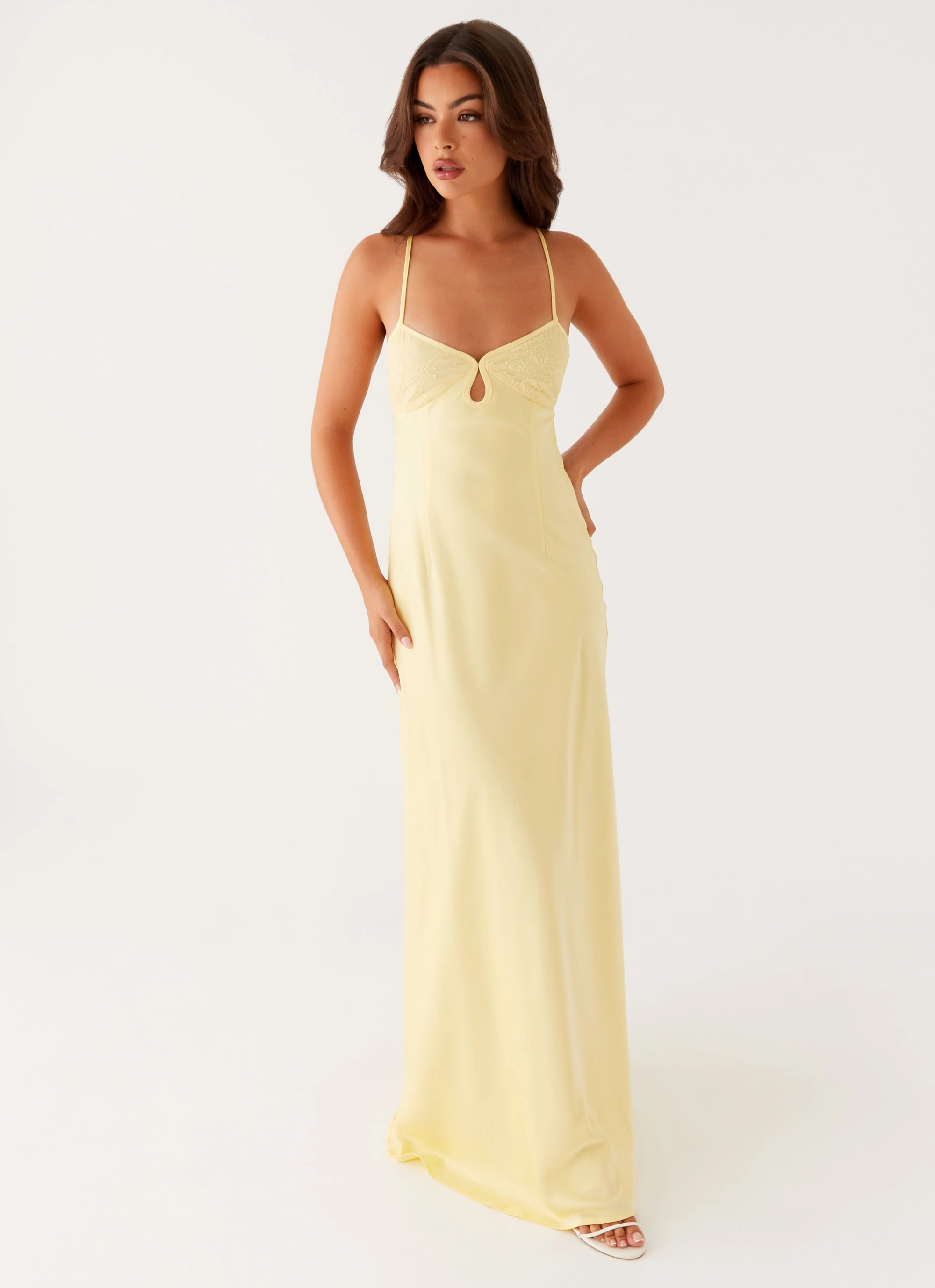 Year Rounder Joanie Maxi Dress - Yellow