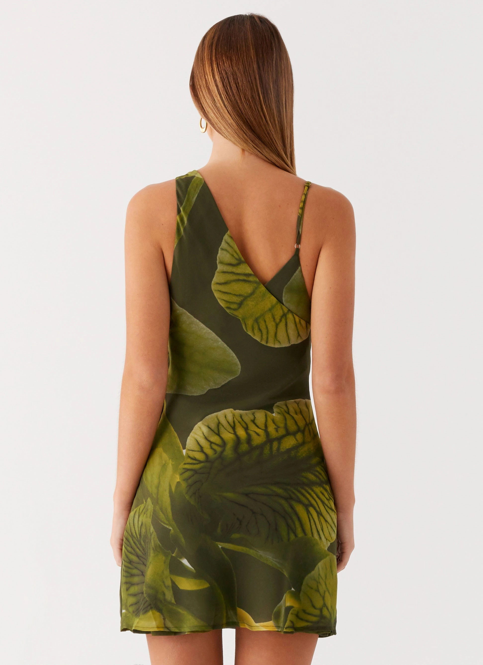 Kerry Mini Dress - Tropic Floral Layered Hem