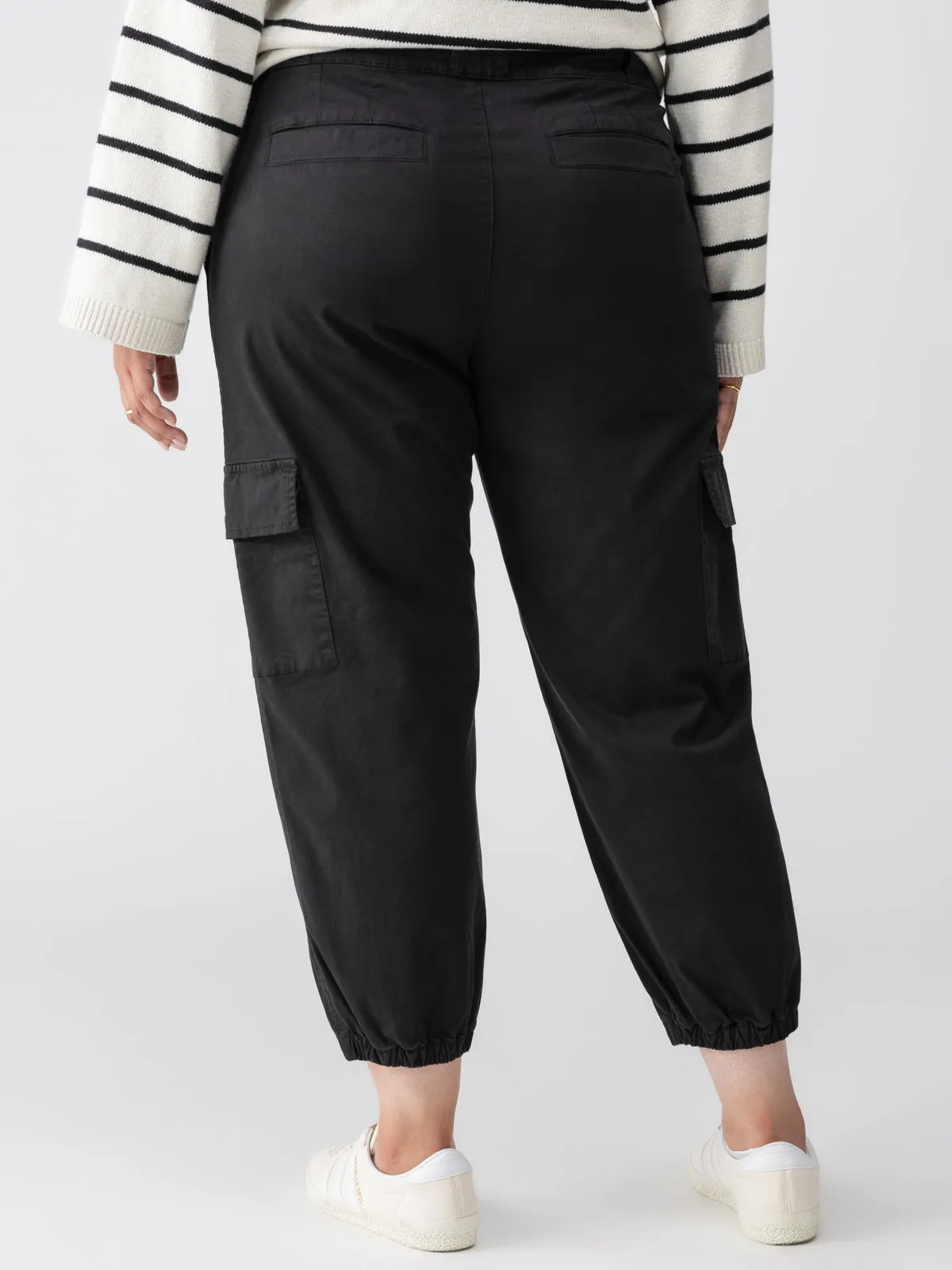 Take Over Jogger Mid-Rise Pant Black Extended Sizing Flexible Activewear Soft Lining