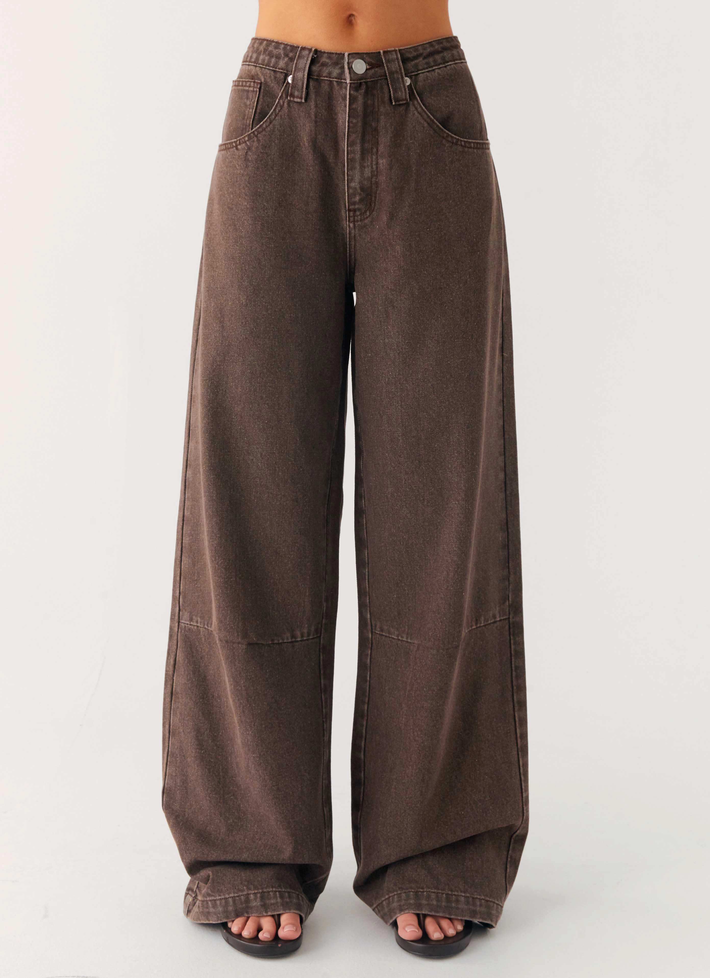 Adaptive Fit Midwest Low Rise Jeans - Light Wash Chocolate