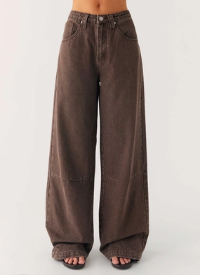 Adaptive Fit Midwest Low Rise Jeans - Light Wash Chocolate