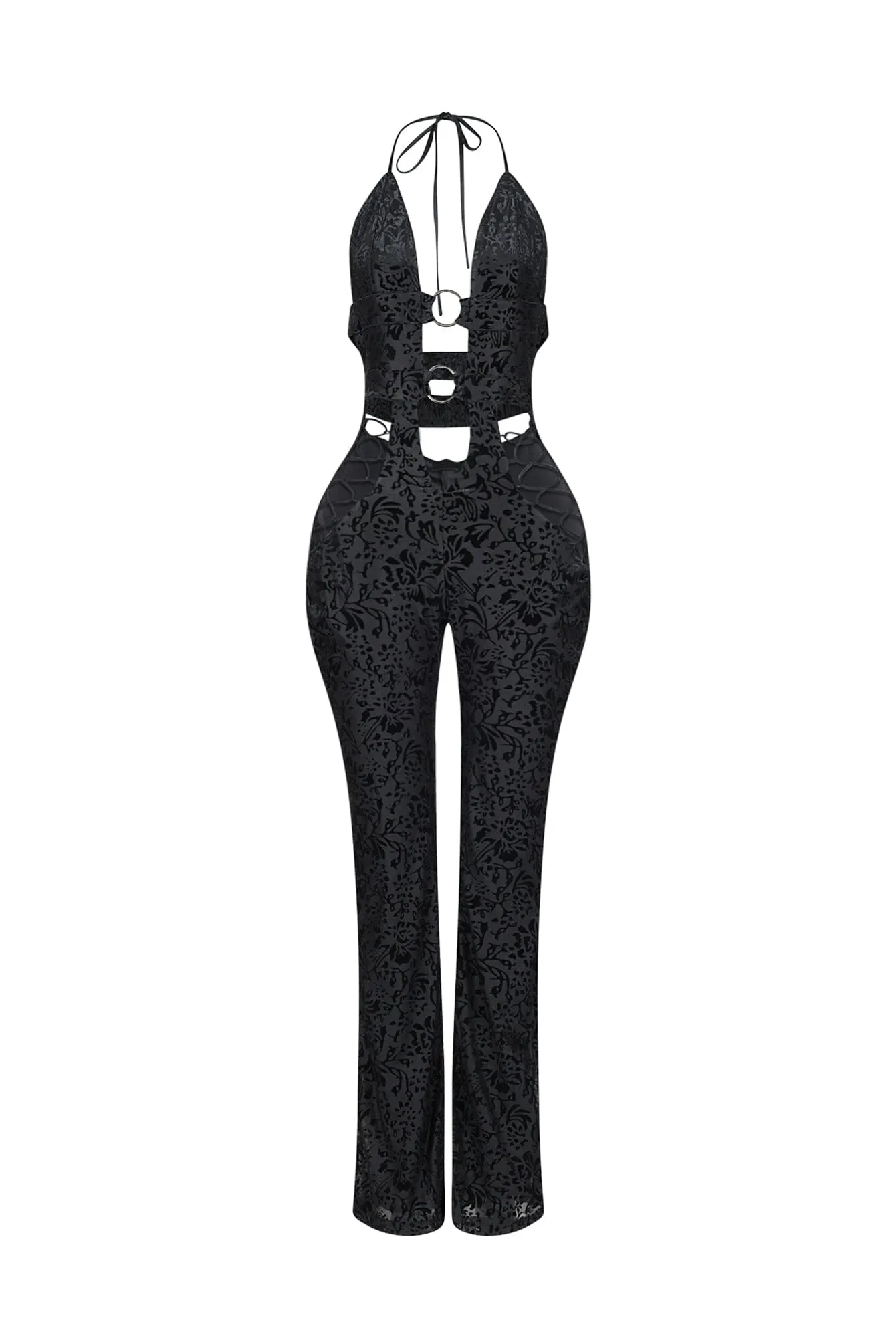 Comfy Vibes Certified Bad Girl Burnout Jumpsuit
