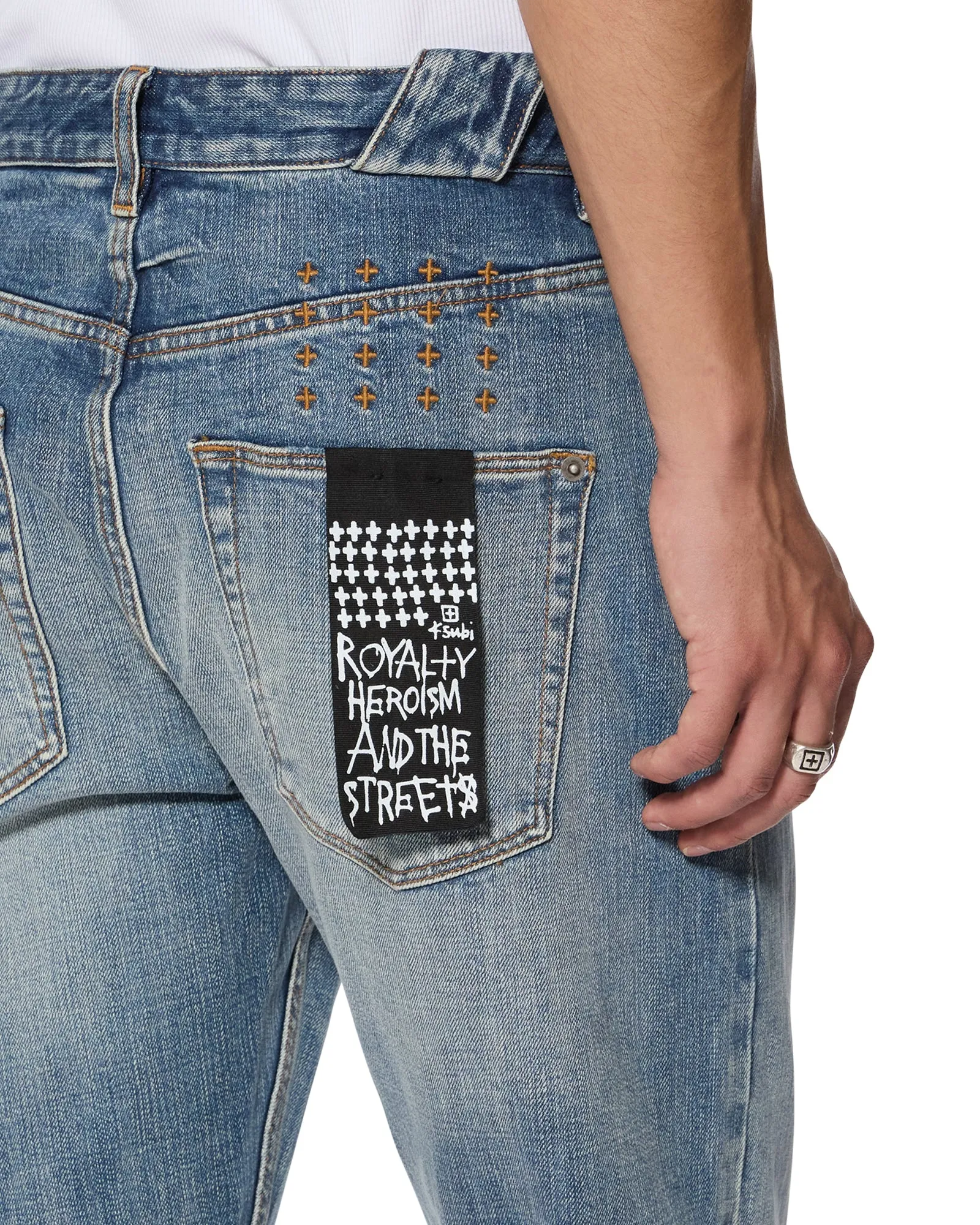 Picnic Style Creative Look Minimalist Style CHITCH SELVEDGE BLUE MOON