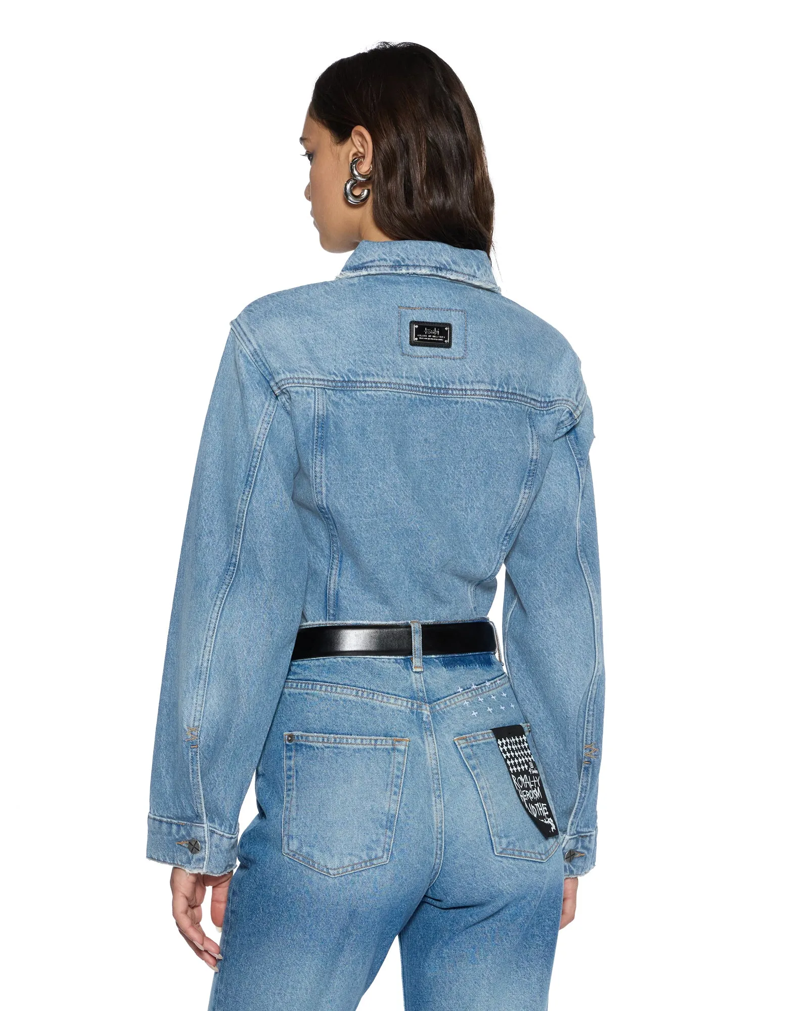 CINCHED JACKET CROP TRU VINTAGE skier