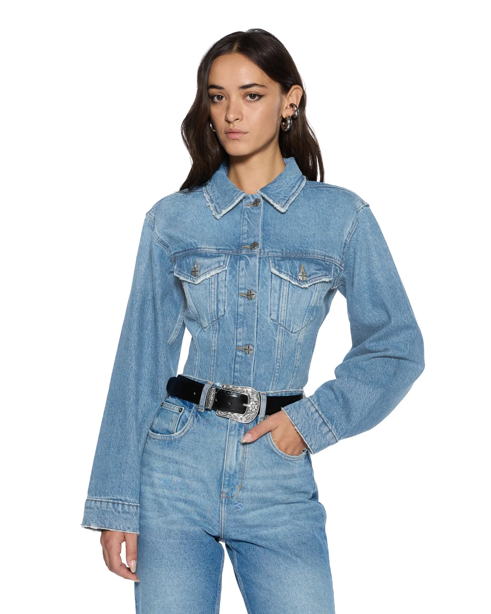 CINCHED JACKET CROP TRU VINTAGE release suitable for educational purposes