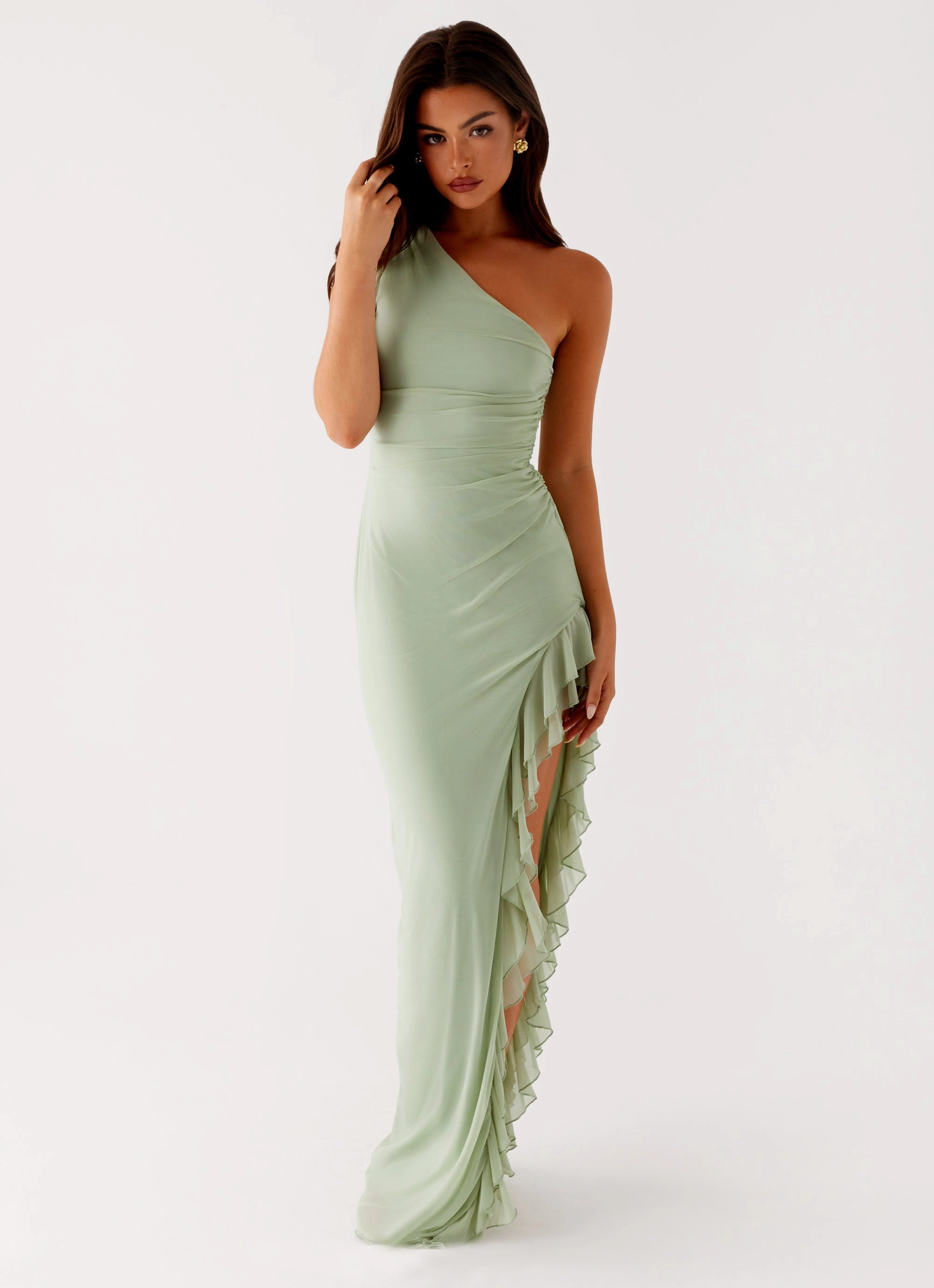 Clarence Maxi Dress - Sage Modern-style