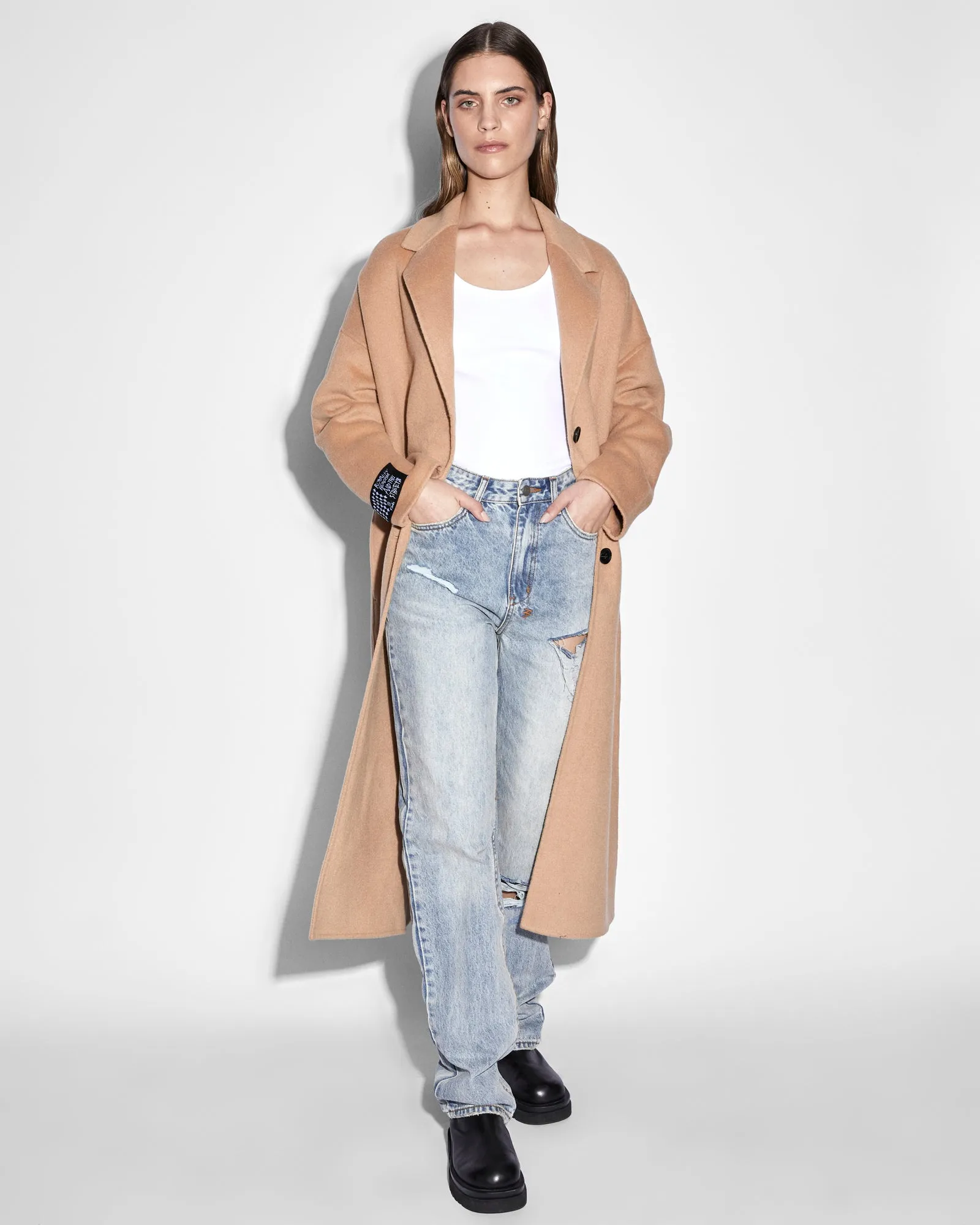 Premium Jacket KAMILLE COAT LATTE