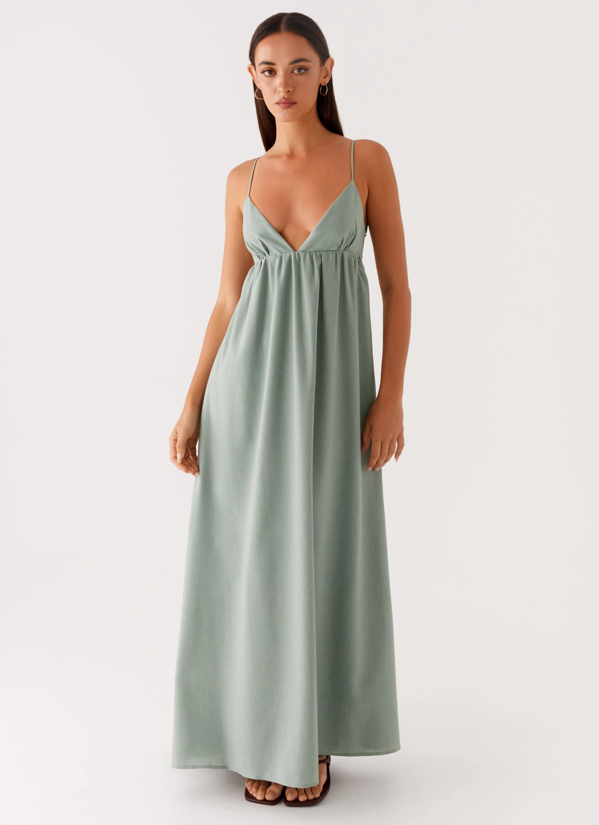 Greer Maxi Dress - Sage Quick Look