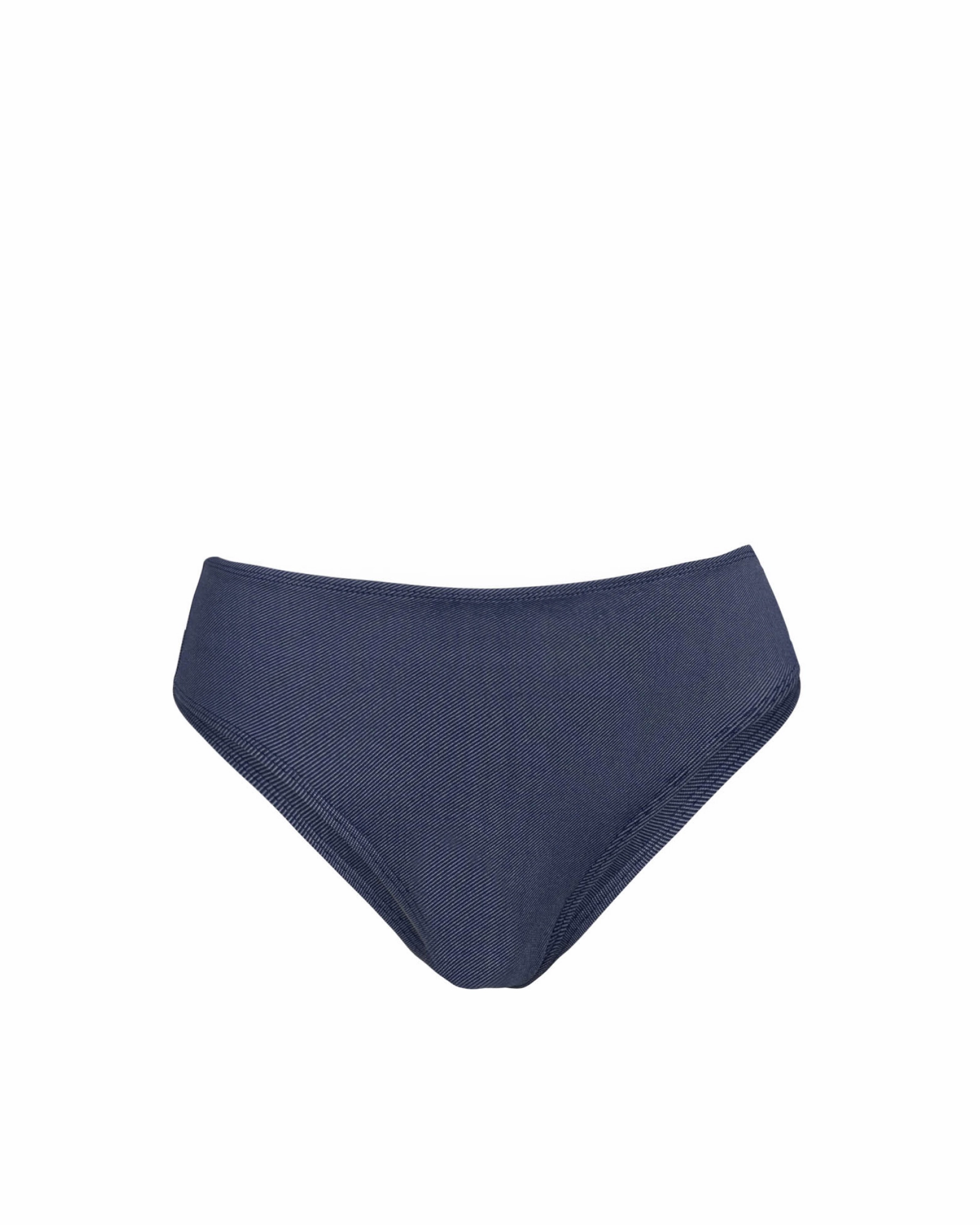 Classic Midrise Bottom In Indigo Twill Summer Festival