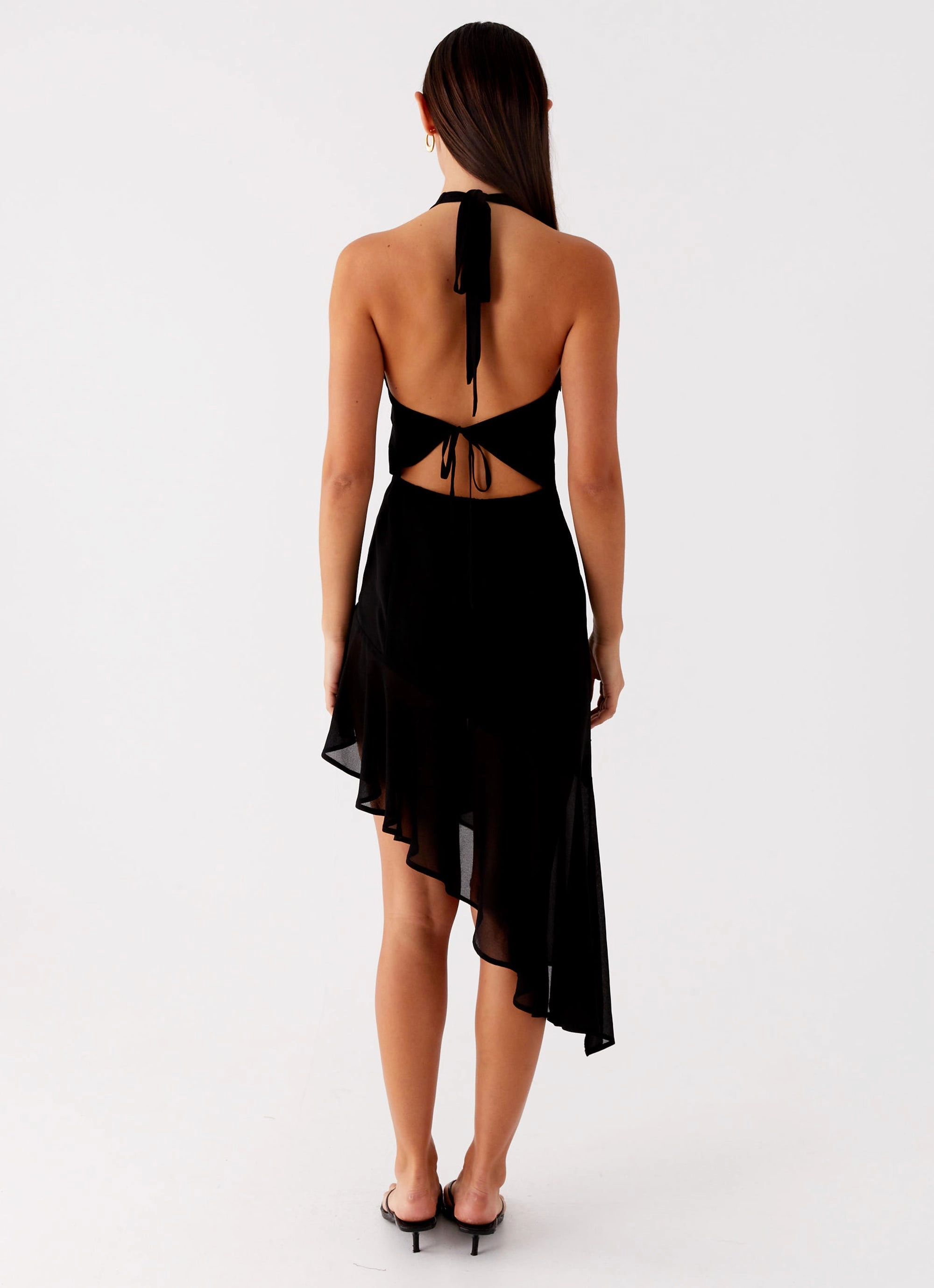 Outfit Boost Clean Slate Midi Dress - Black