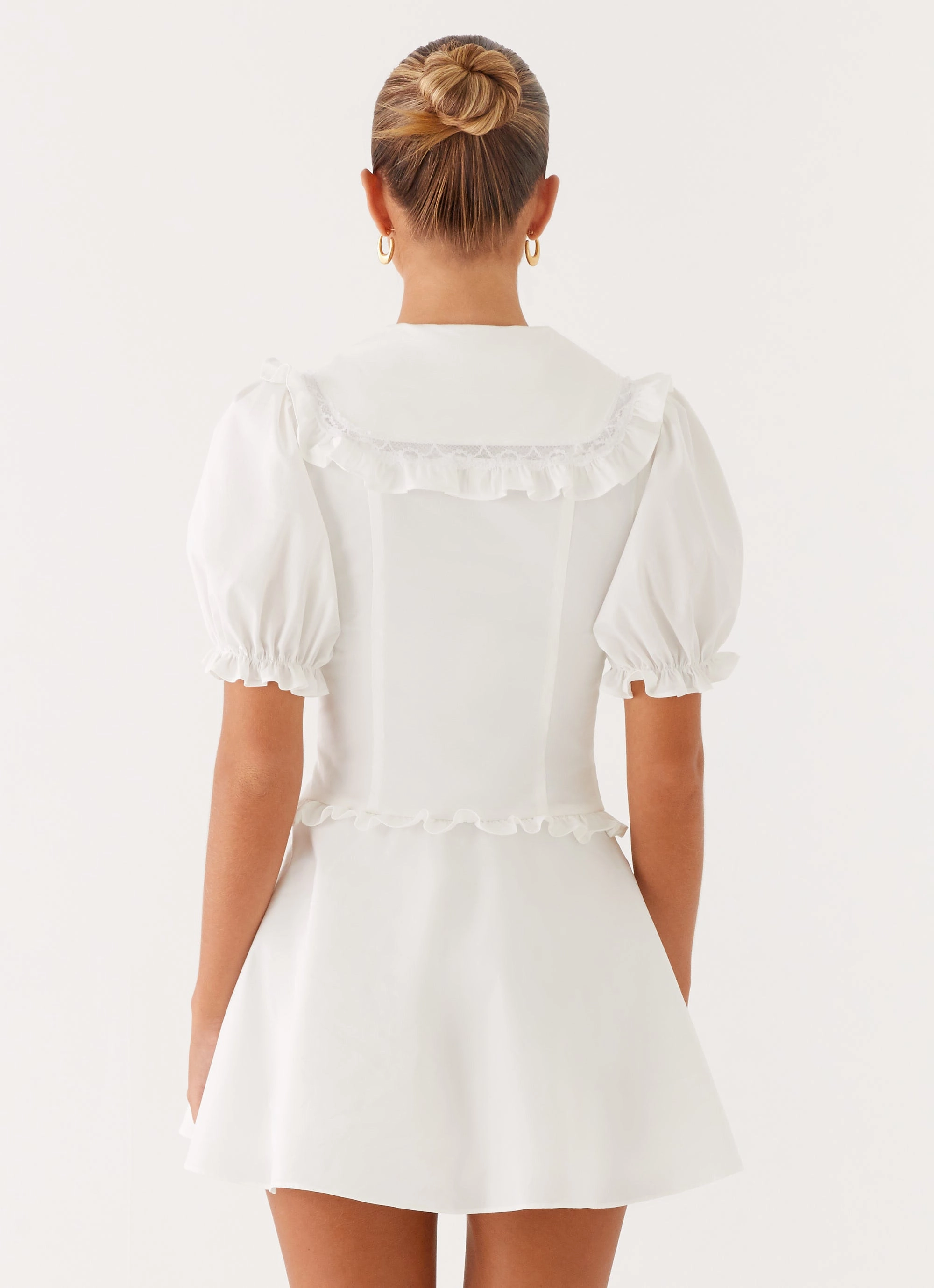 Street Style Seana Mini Dress - White