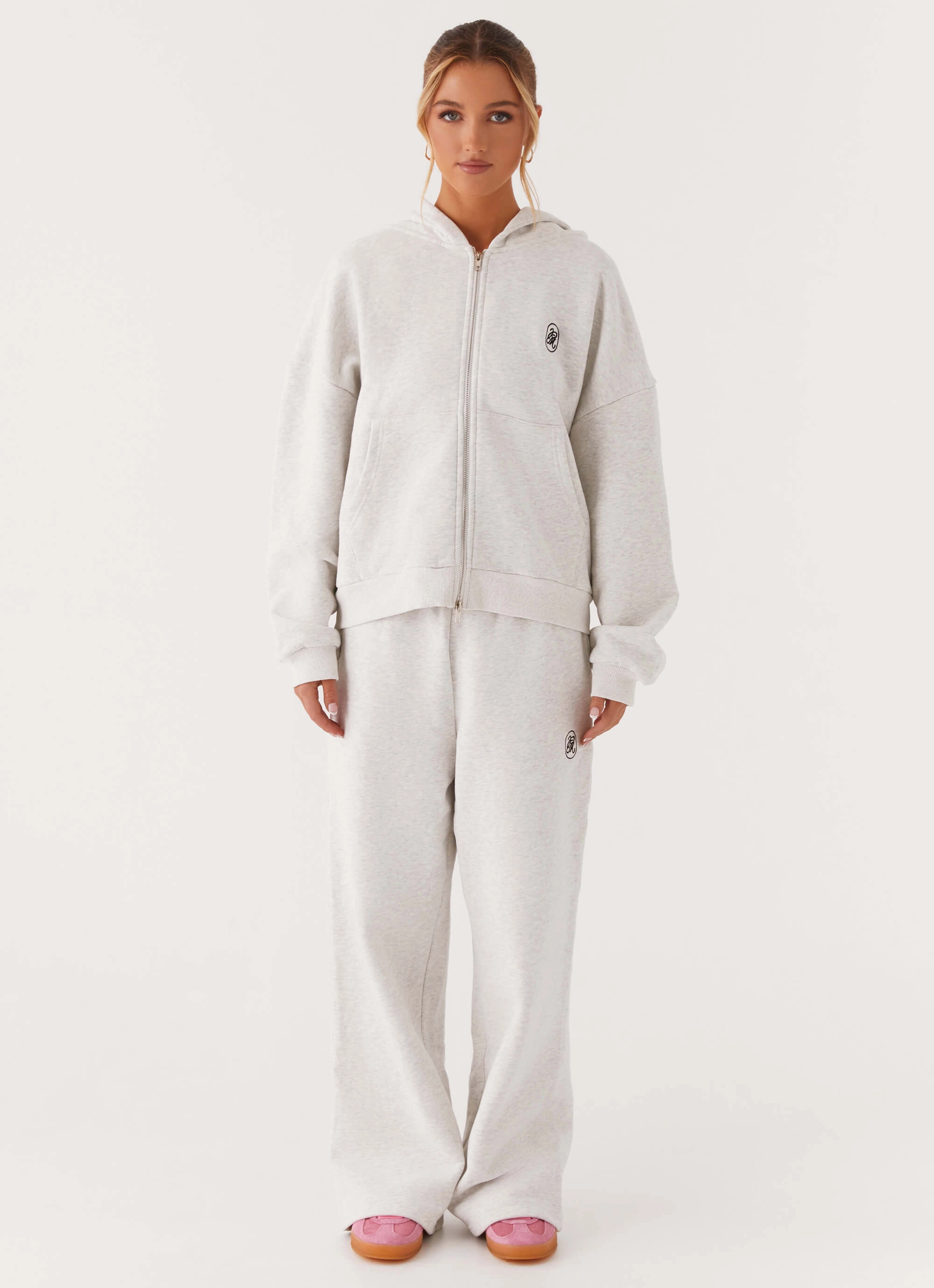 Thermal Regulating Fabric Signature Sweatpants - Grey