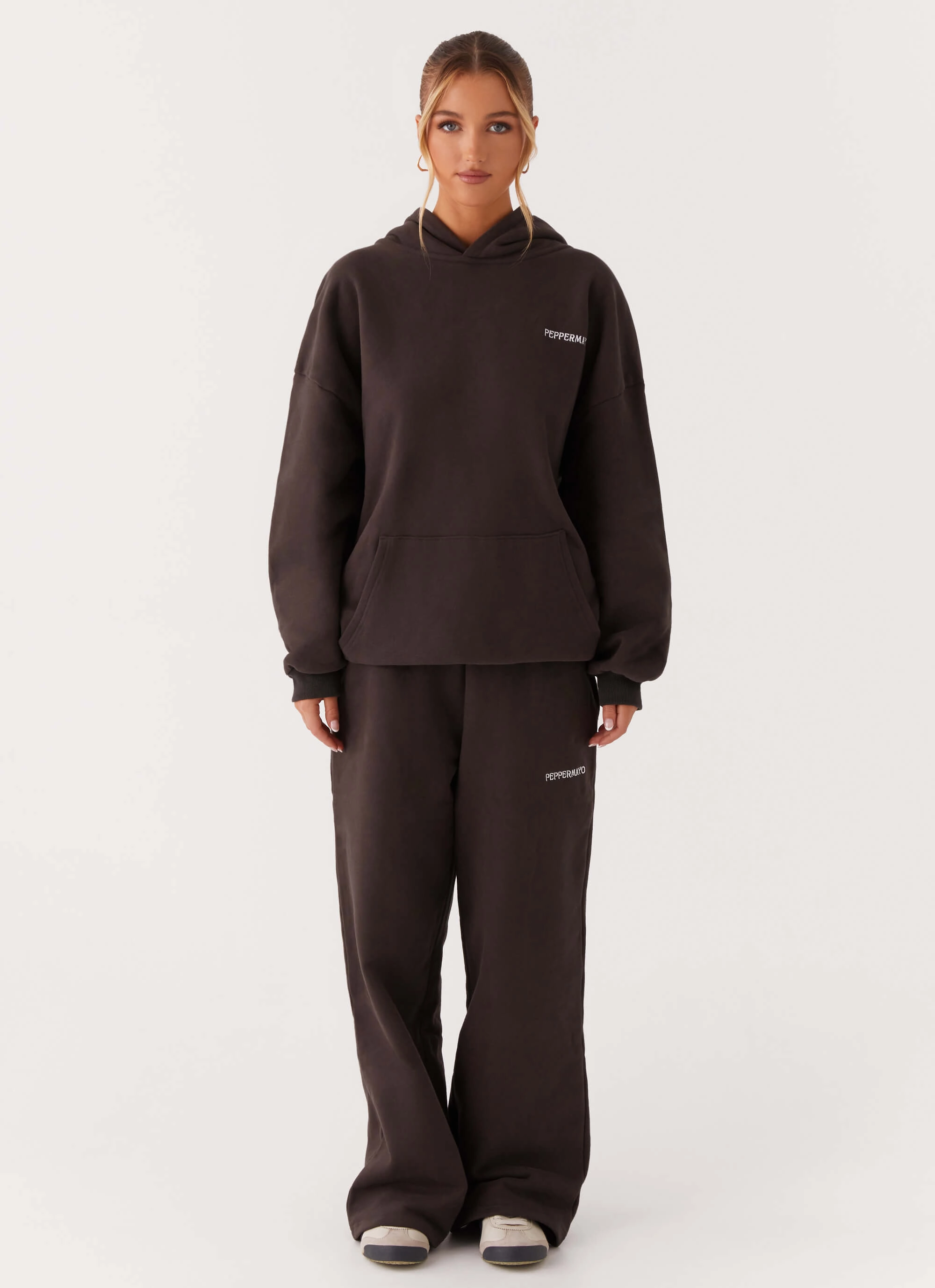 Signature Sweatpants - Charcoal Printed design