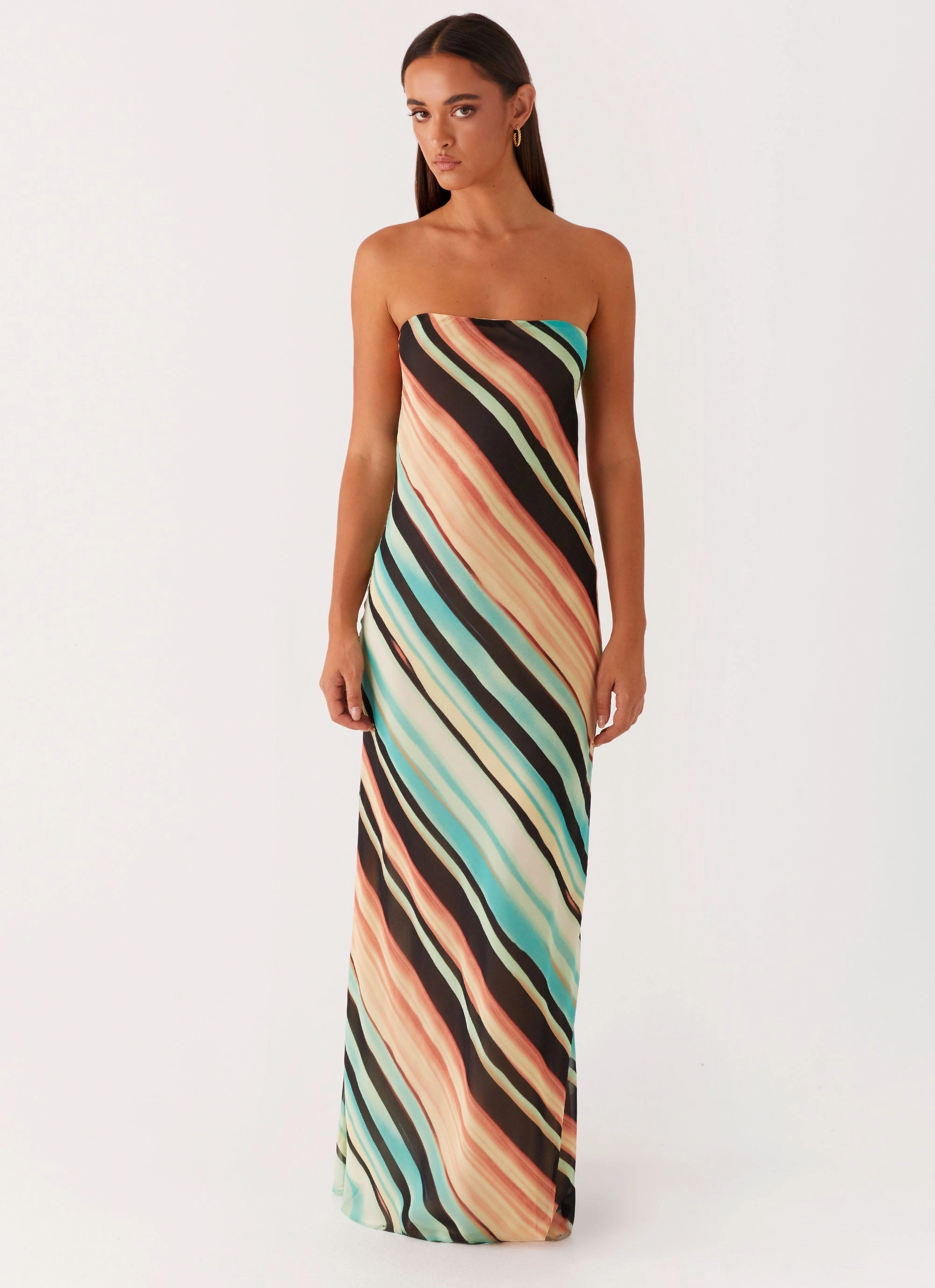 Timeless Comfort Como Maxi Dress - Stripe