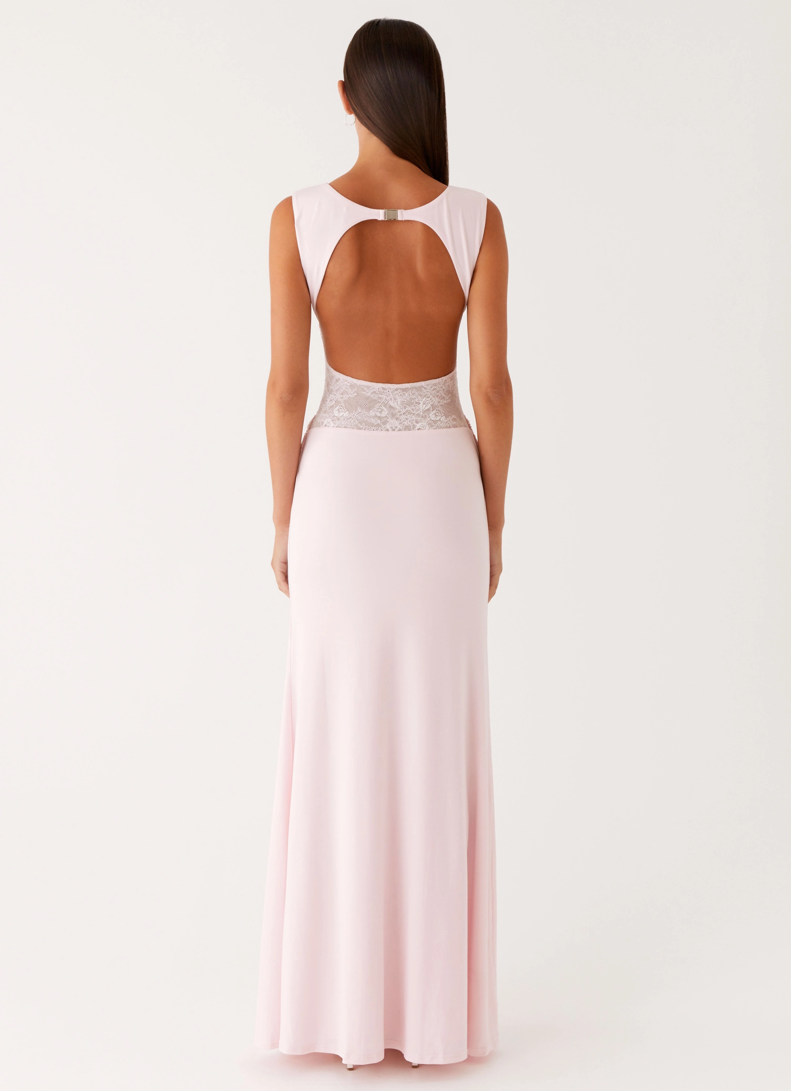 Comfy Fit Love Tease Maxi Dress - Baby Pink