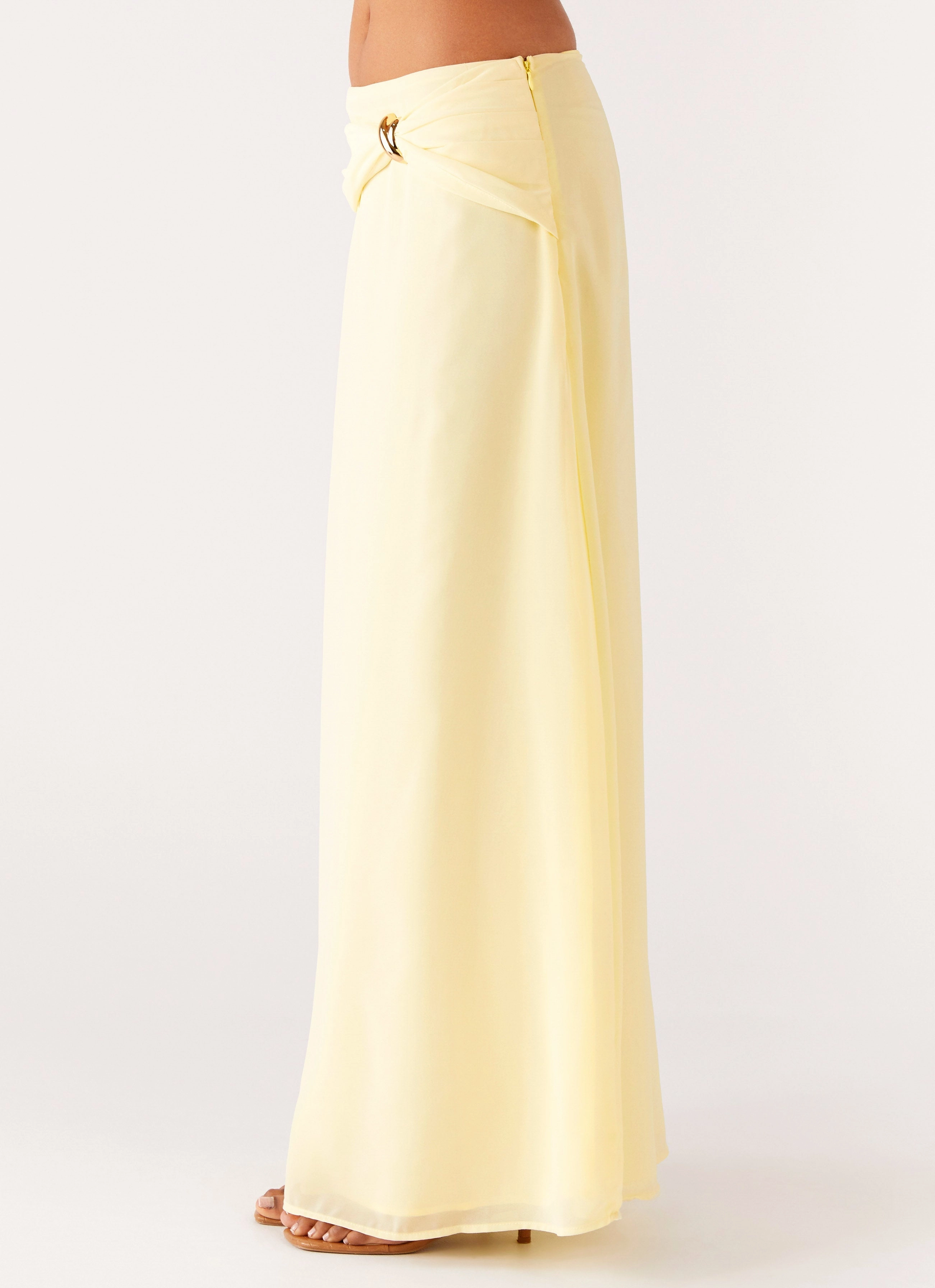 Anuhea Maxi Skirt - Yellow All-Season Wear