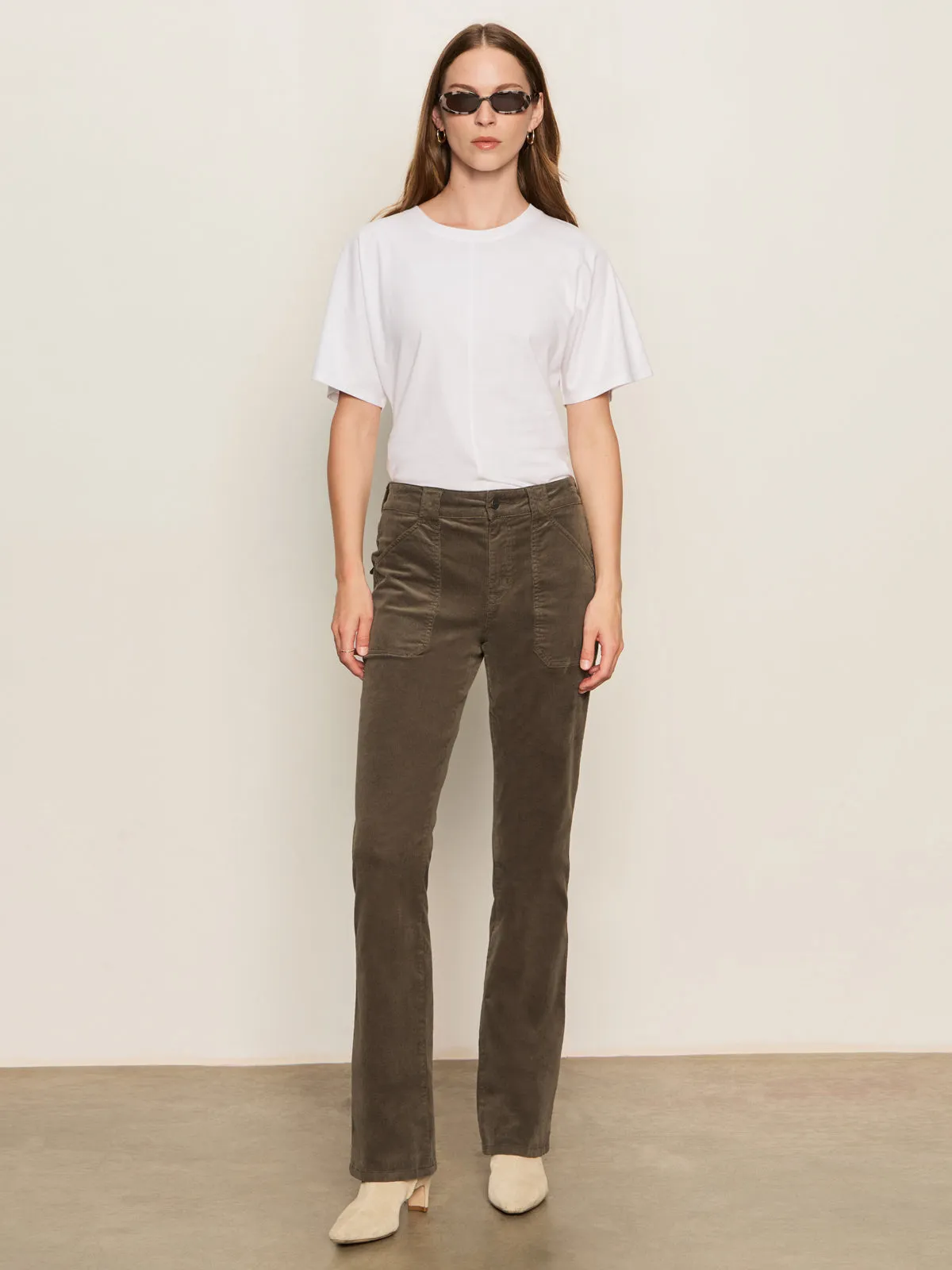Corduroy Hayden Bootcut Pant Kalamata Low Bulk Design