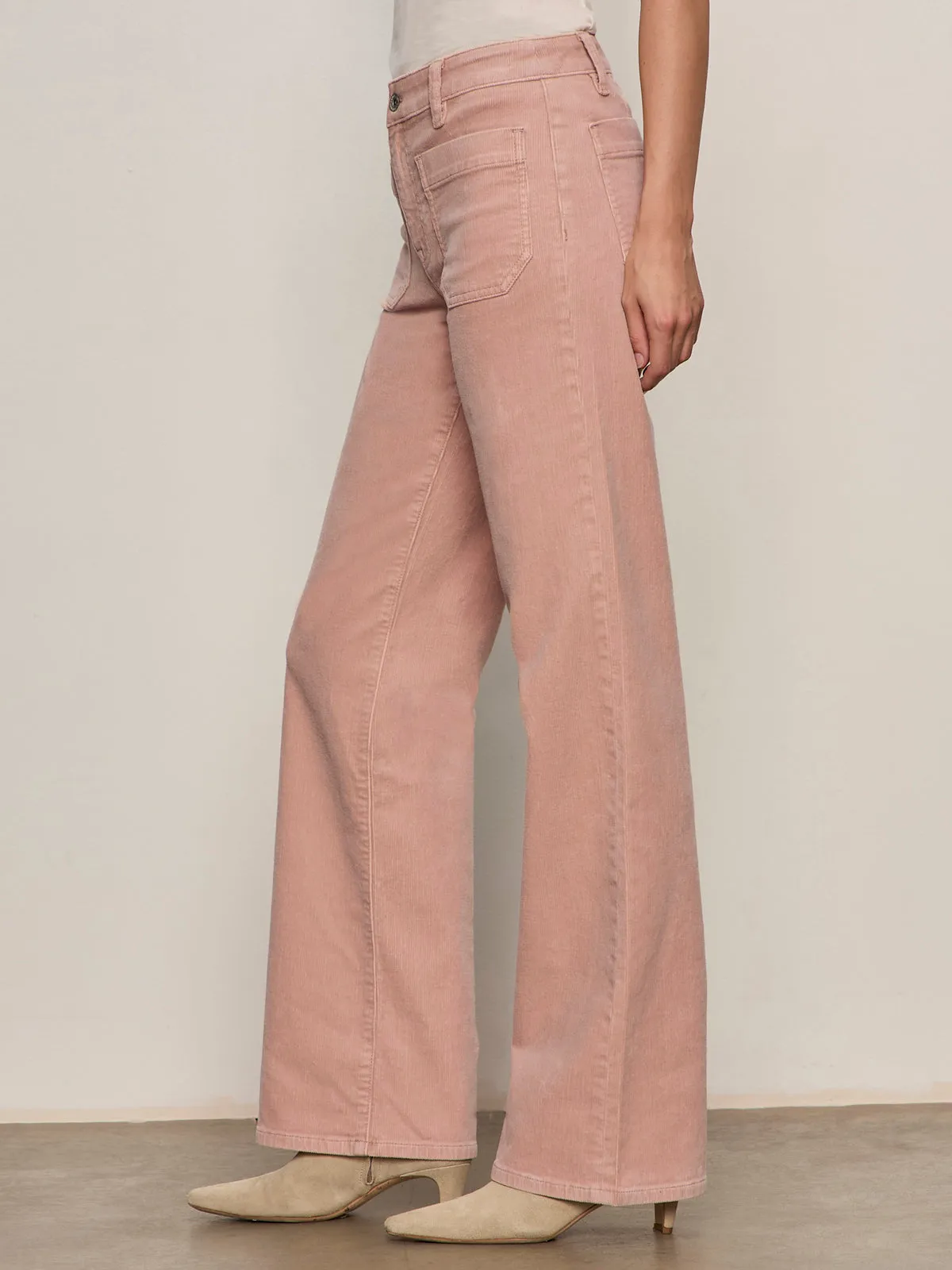 Eco Dye Process Tagless Design Corduroy Marine Pant Dusty Rose
