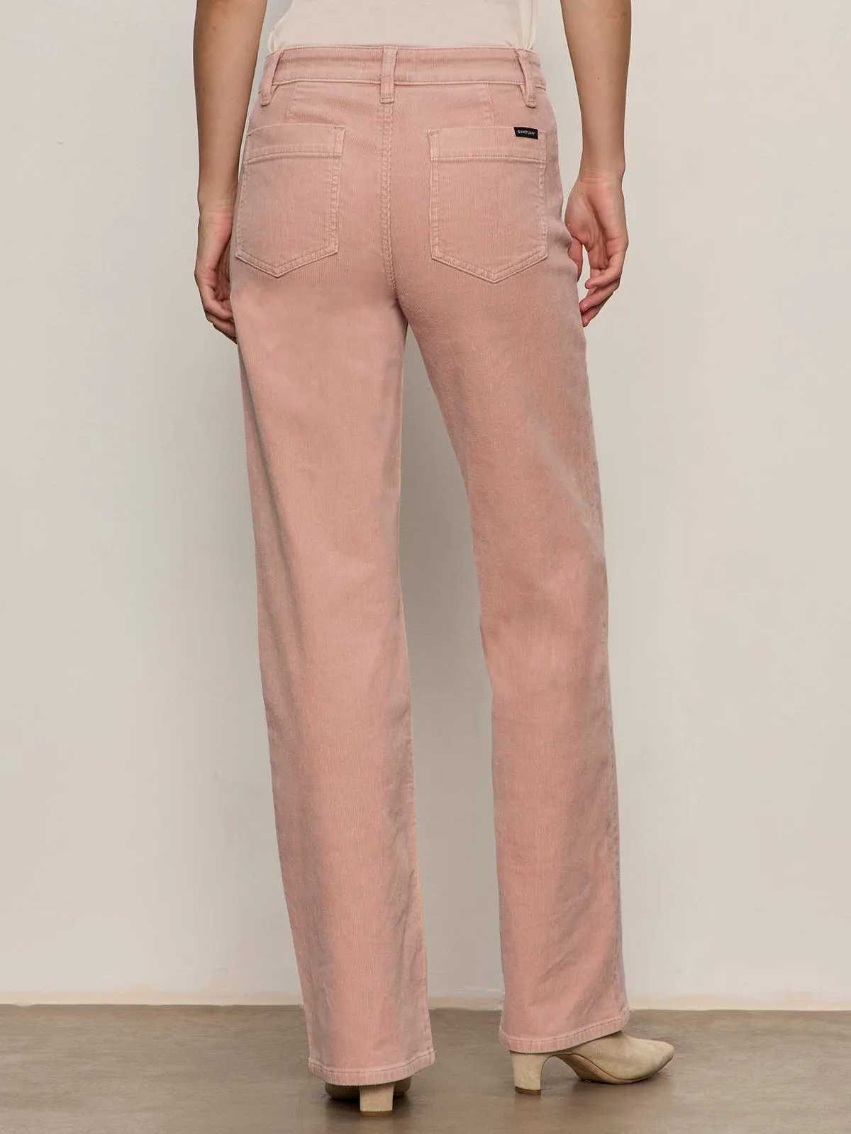 Corduroy Marine Pant Dusty Rose Multi-way wear