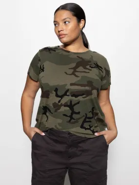 UV Protective Layer The Perfect Tee Hiker Camo Extended Sizing