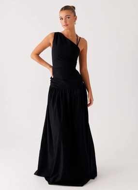 Comfort Look Cortez Maxi Dress - Black