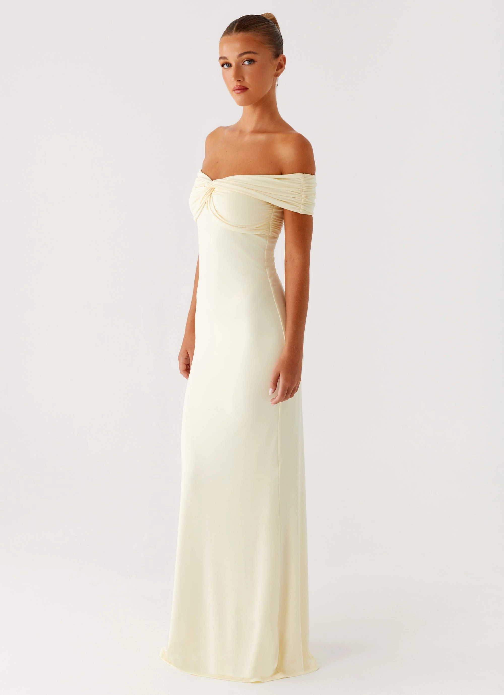 Countless Maxi Dress - Yellow Petal Zone Timeless Comfort